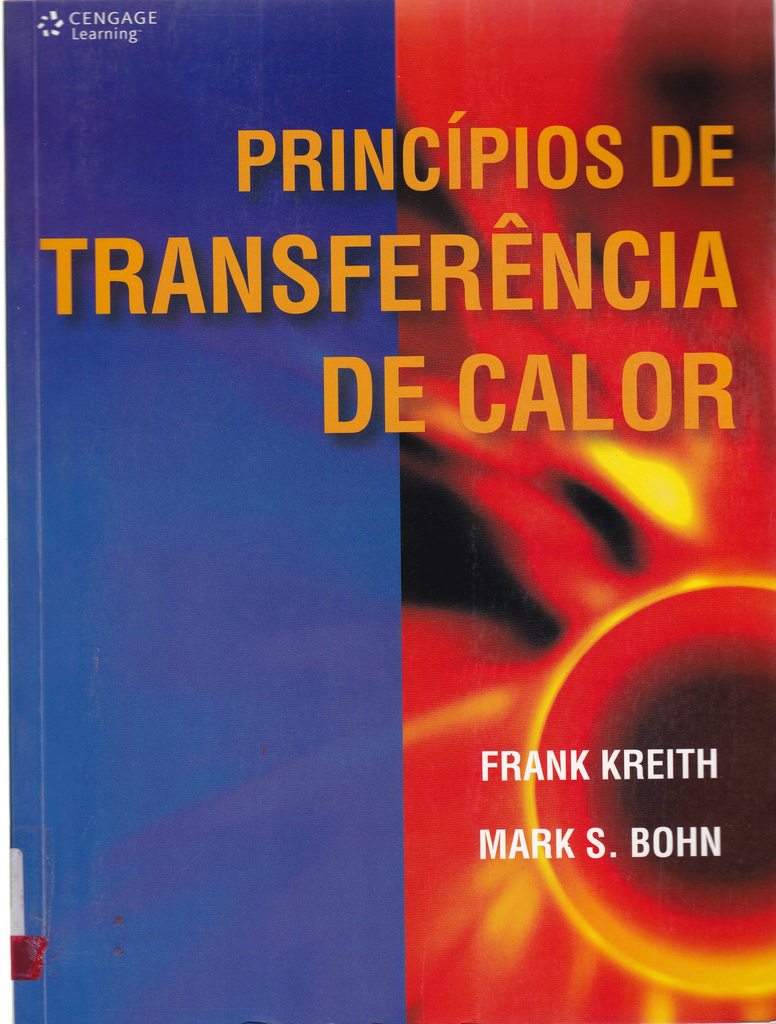 PRINCÍPIOS DE TRANSFERÊNCIA DE CALOR