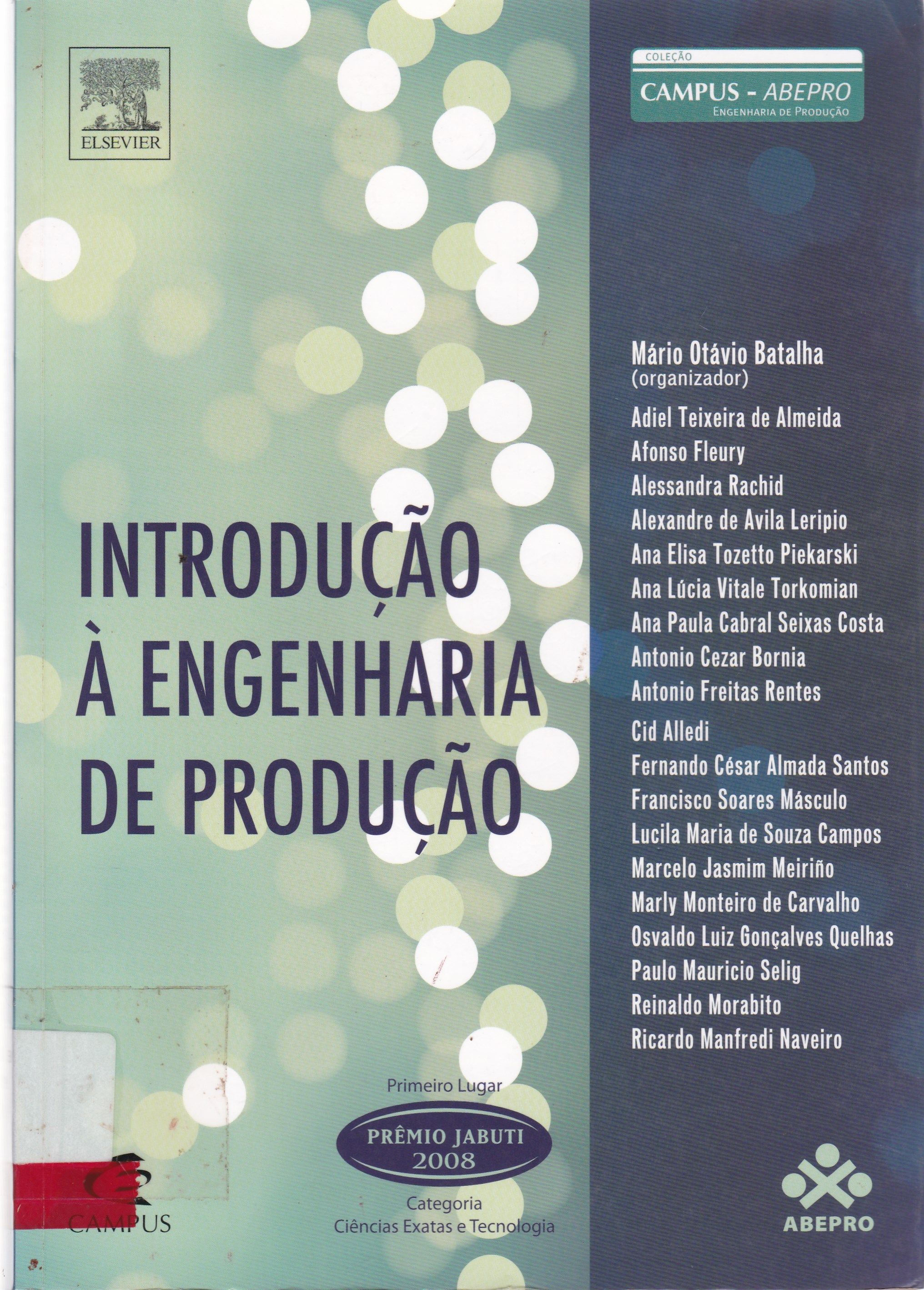 INTRODUÇÃO À ENGENHARIA DE PRODUÇÃO