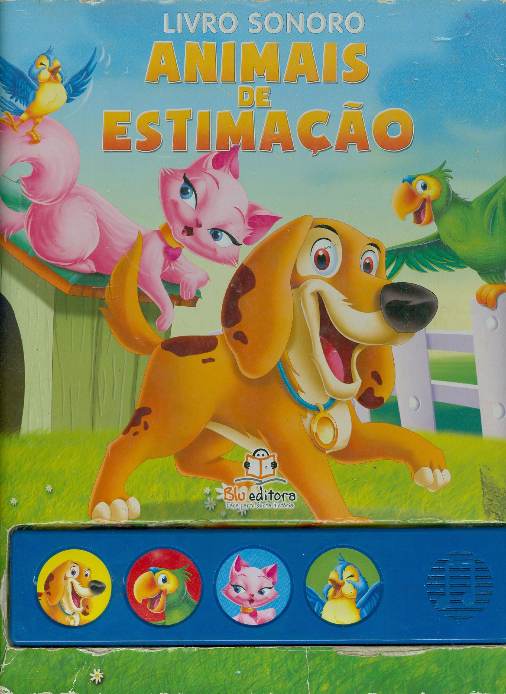 ANIMAIS DE ESTIMAÇÃO : LIVRO SONORO