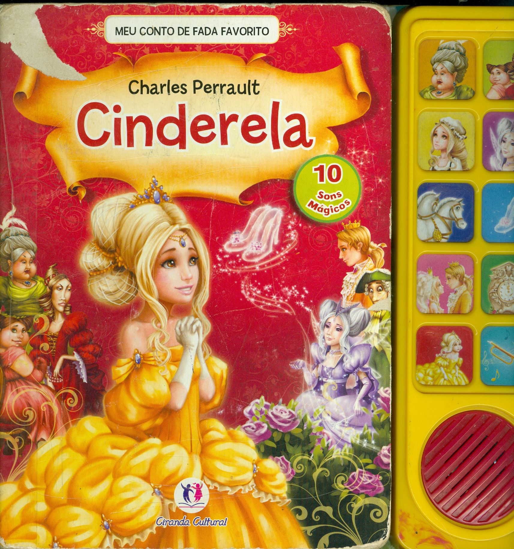 MEU CONTO DE FADA FAVORITO: CINDERELA