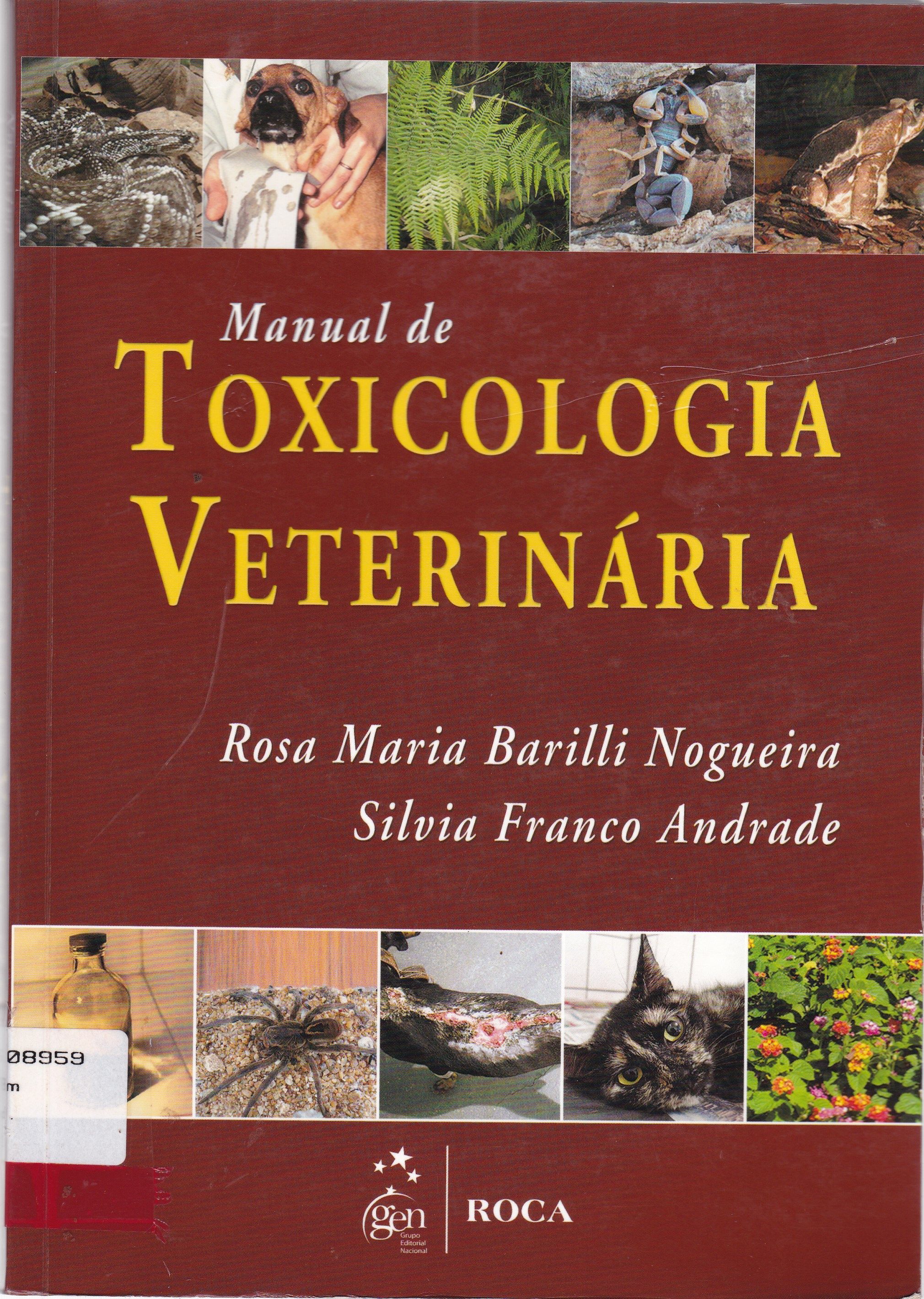 MANUAL DE TOXICOLOGIA VETERINÁRIA
