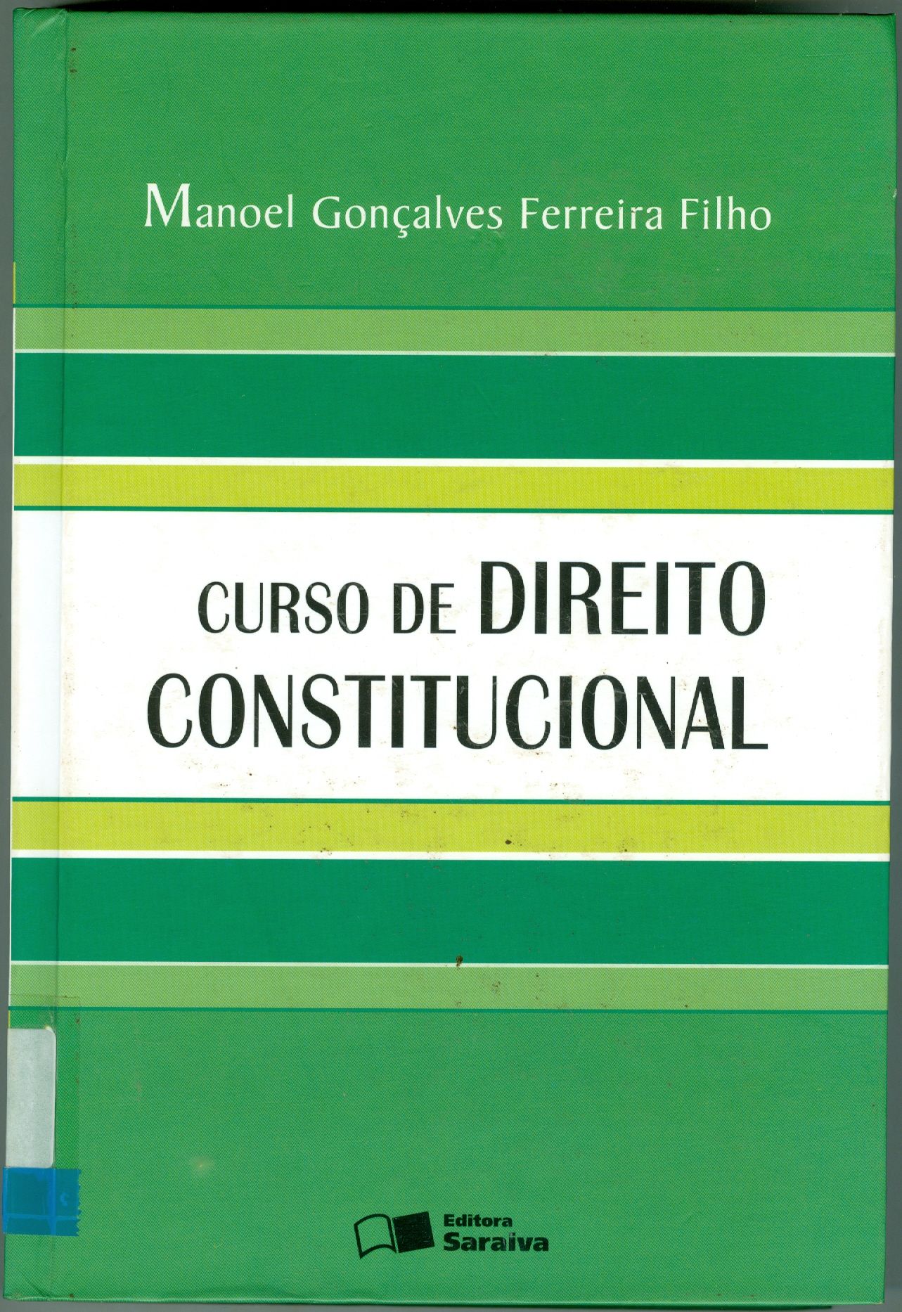 CURSO DE DIREITO CONSTITUCIONAL 