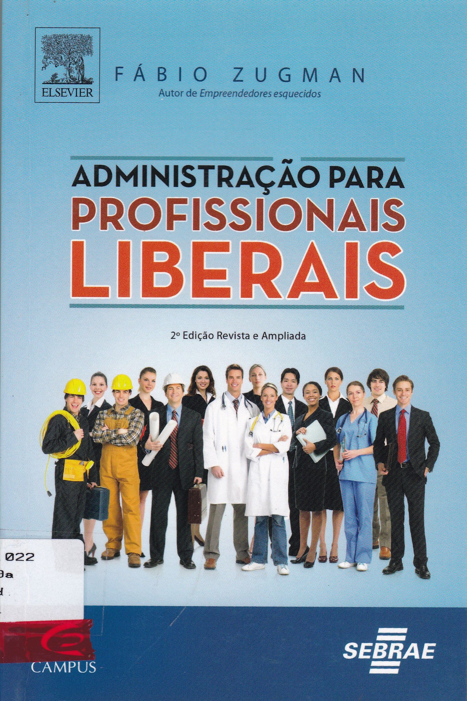 ADMINISTRAÇÃO PARA PROFISSIONAIS LIBERAIS