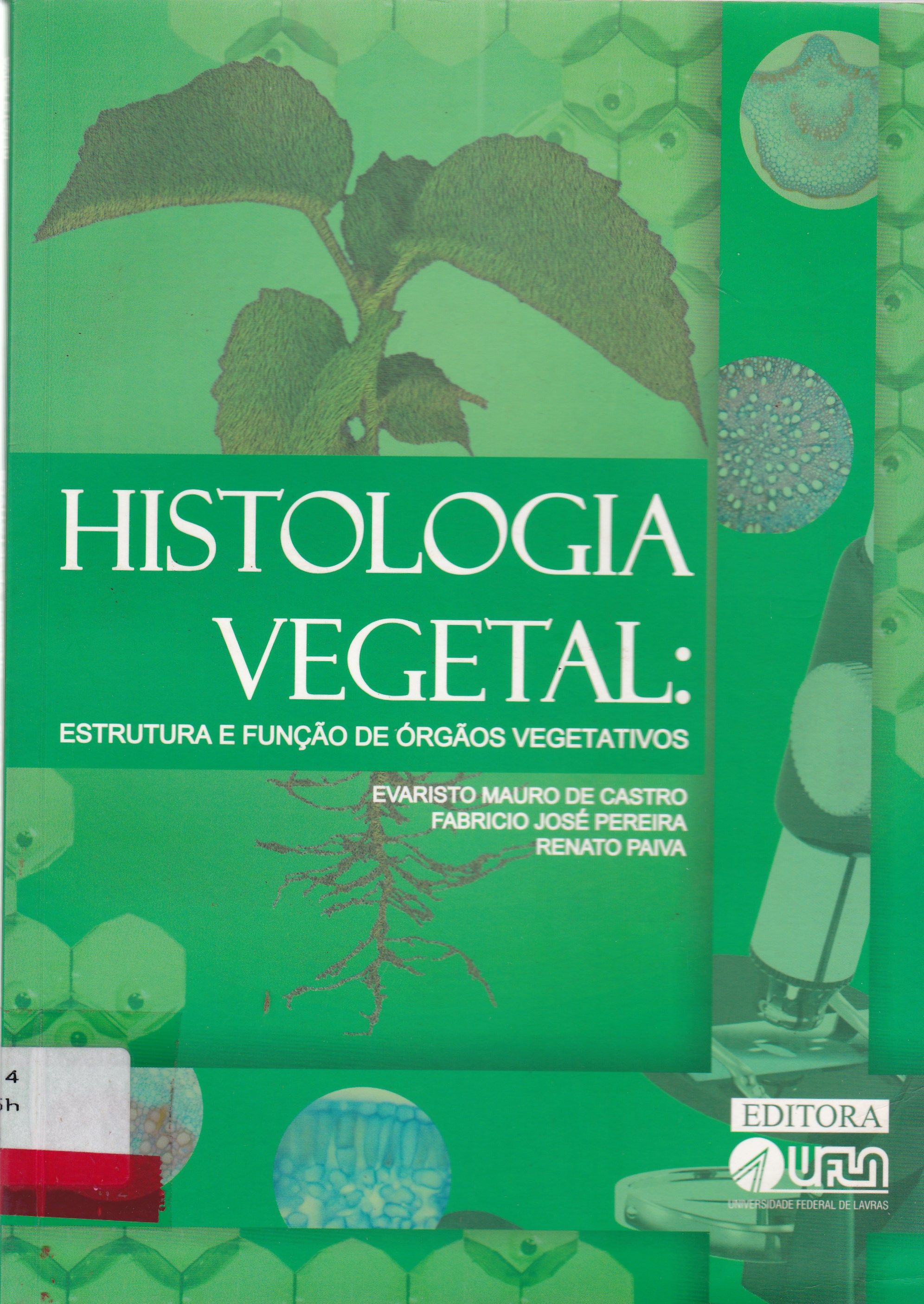 HISTOLOGIA VEGETAL: ESTRUTURA E FUNÇÃO DE ORGÃOS VEGETATIVOS