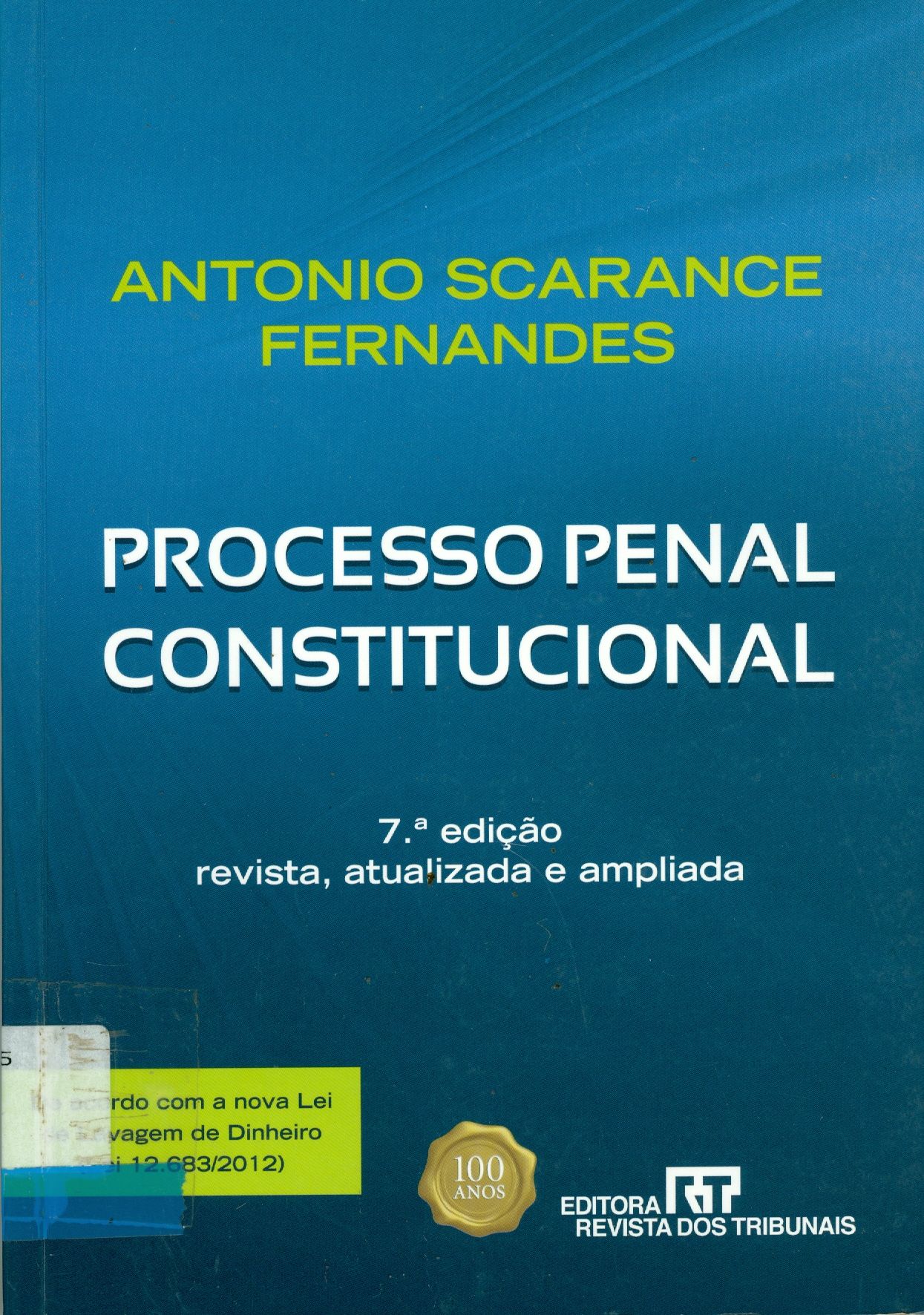 PROCESSO PENAL CONSTITUCIONAL 