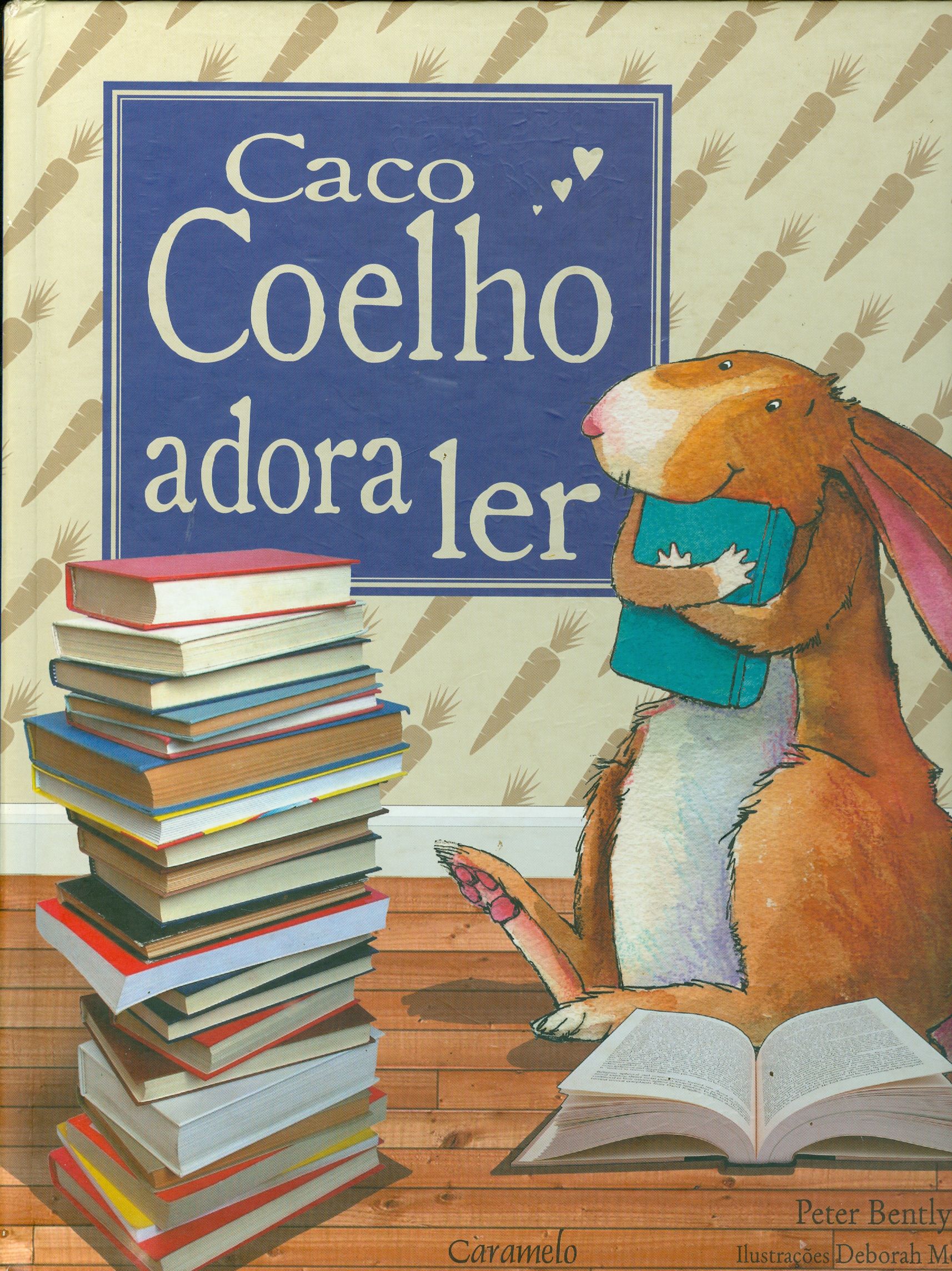 CACO COELHO ADORA LER