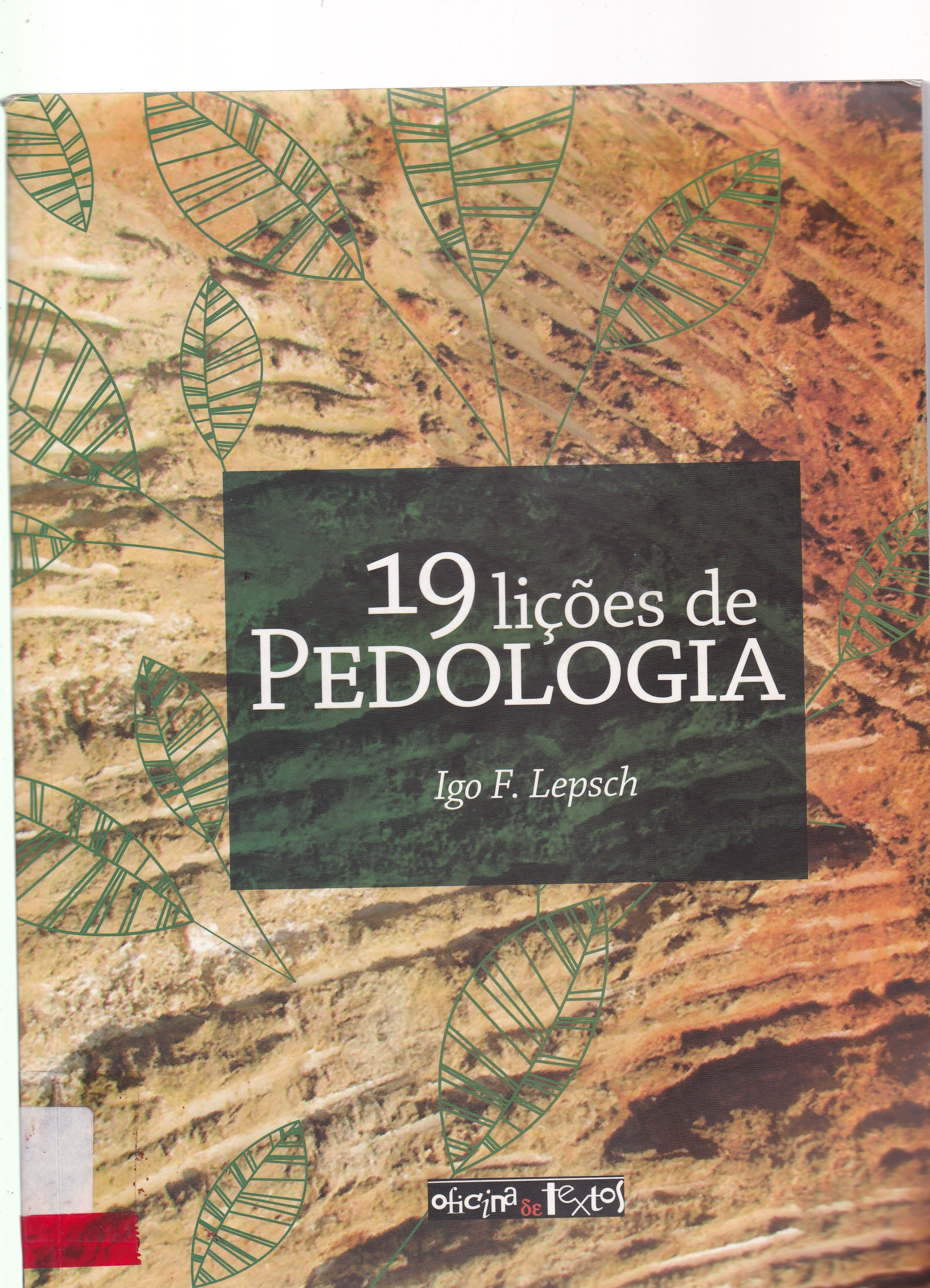DEZENOVE  LIÇÕES DE PEDOLOGIA ( 19 )