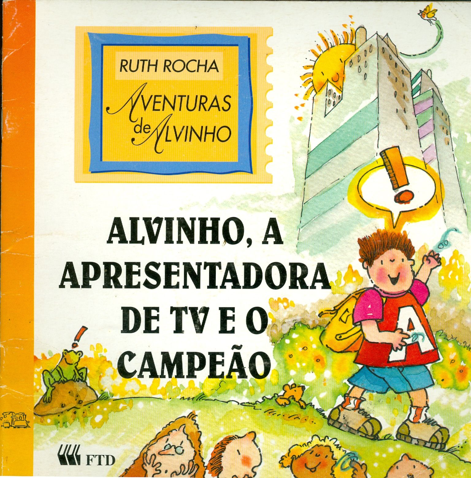 ALVINHO, A APRESENTADORA DE TV E O CAMPEÃO - COLEÇÃO
