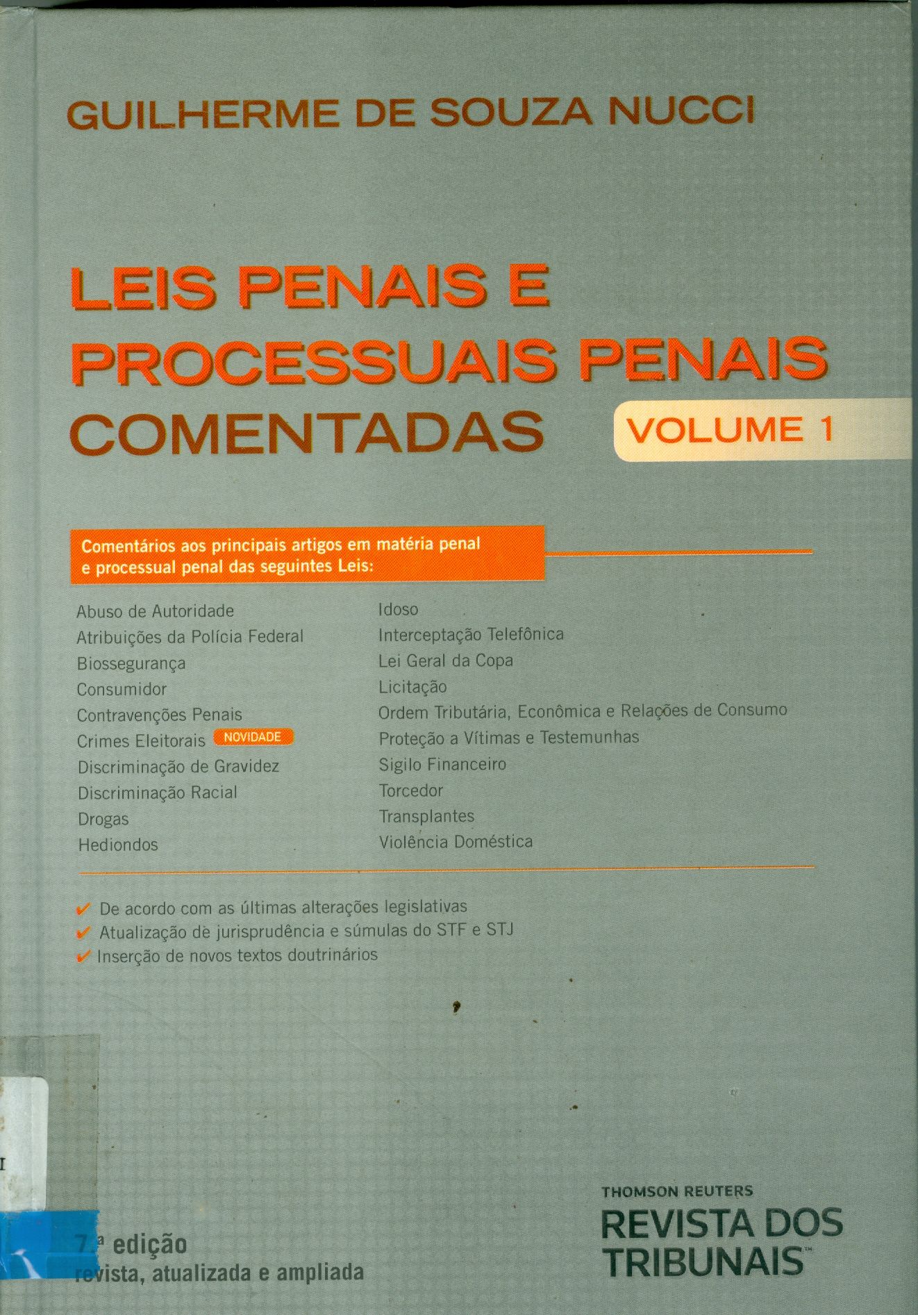 LEIS PENAIS E PROCESSUAIS PENAIS COMENTADAS 
