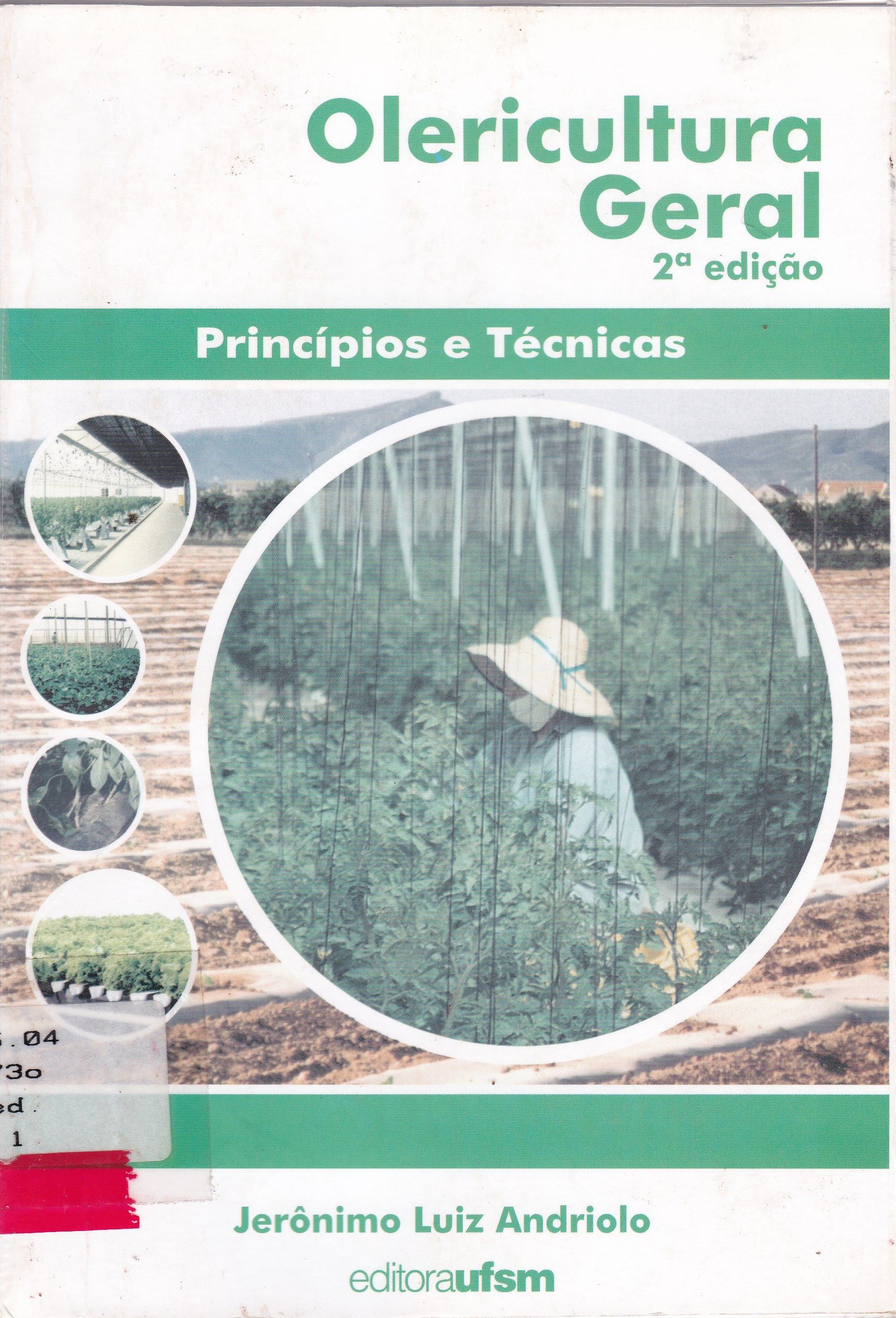 OLERICULTURA GERAL: PRINCÍPIOS E TÉCNICAS