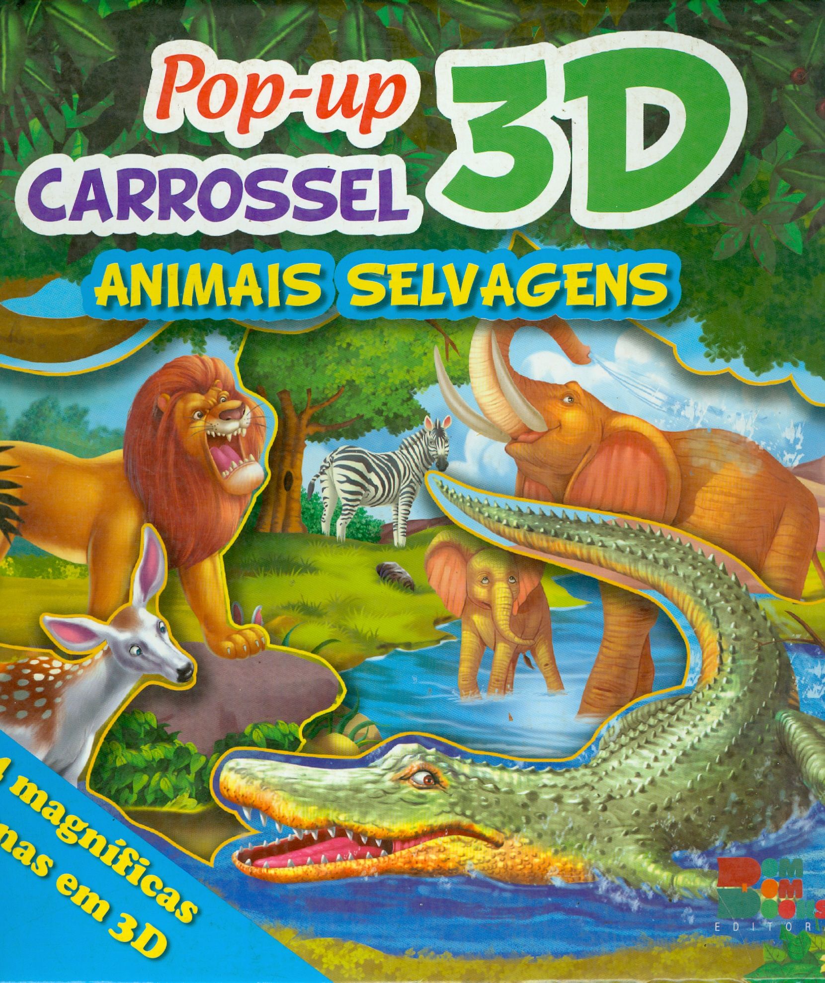 POP-UP CARROSSEL: ANIMAIS SELVAGENS