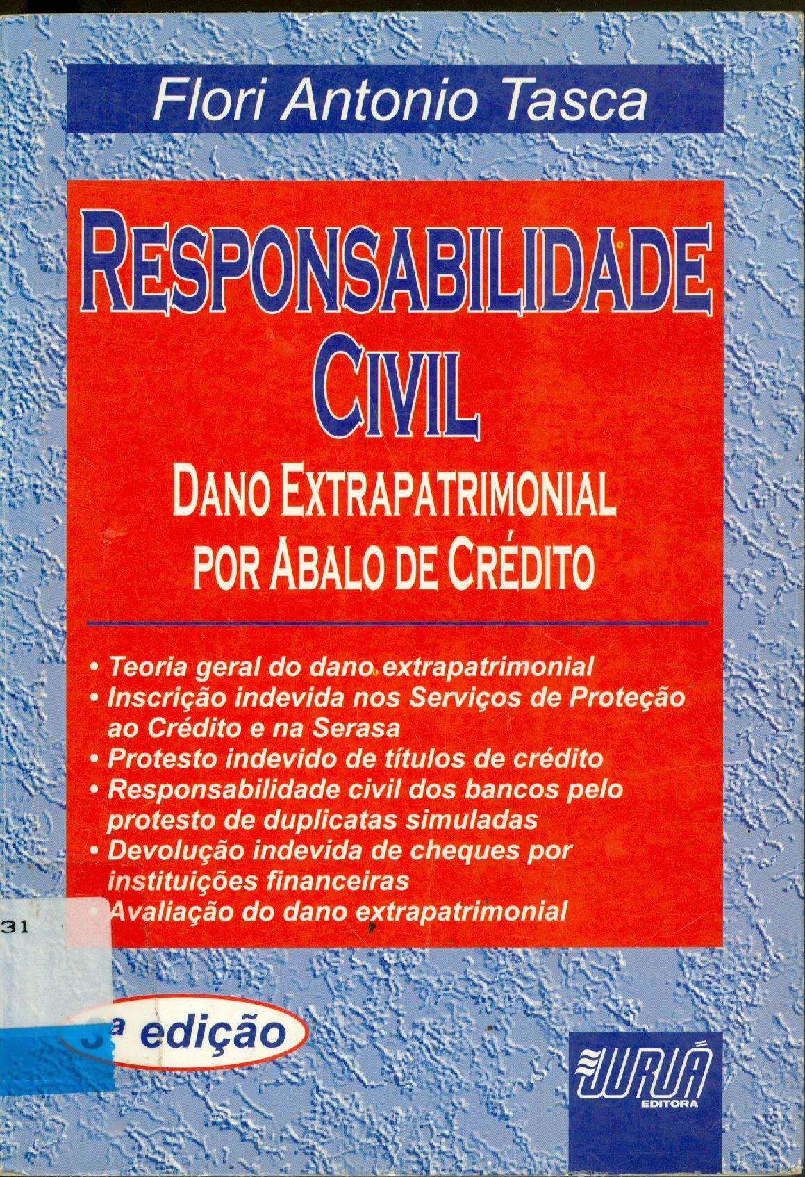 RESPONSABILIDADE CIVIL, DANO EXTRAPATRIMONIAL POR ABALO DE CRÉDITO
