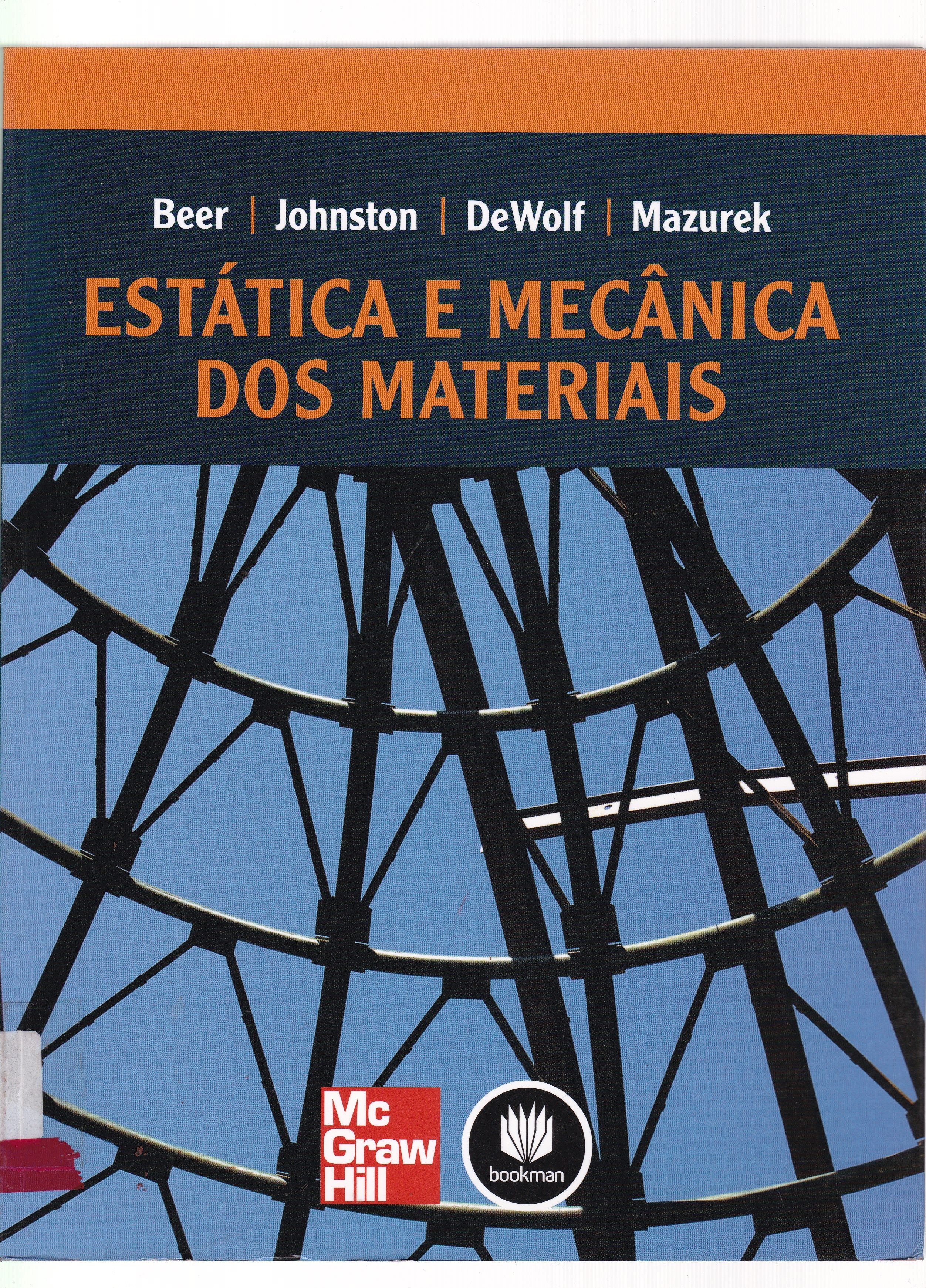 ESTÁTICA E MECÂNICA DOS MATERIAIS