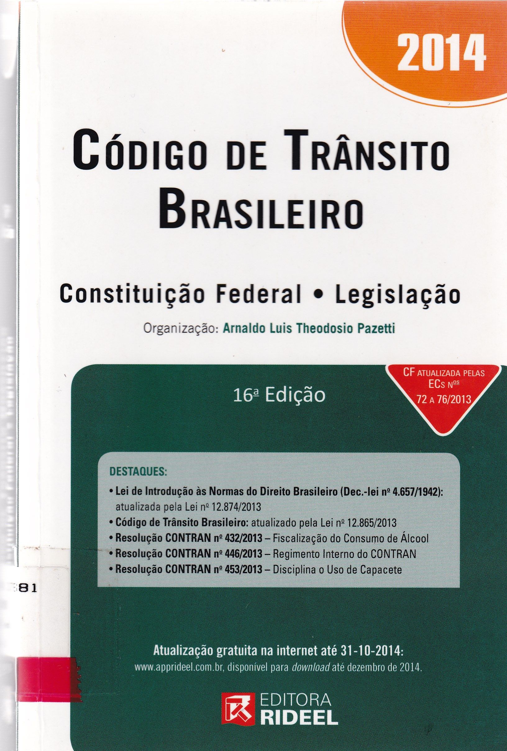CÓDIGO DE TRÂNSITO BRASILEIRO
