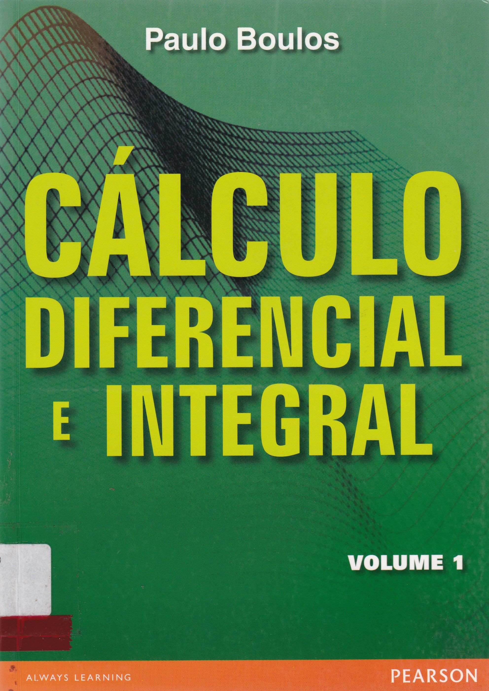 CÁLCULO DIFERENCIAL E INTEGRAL