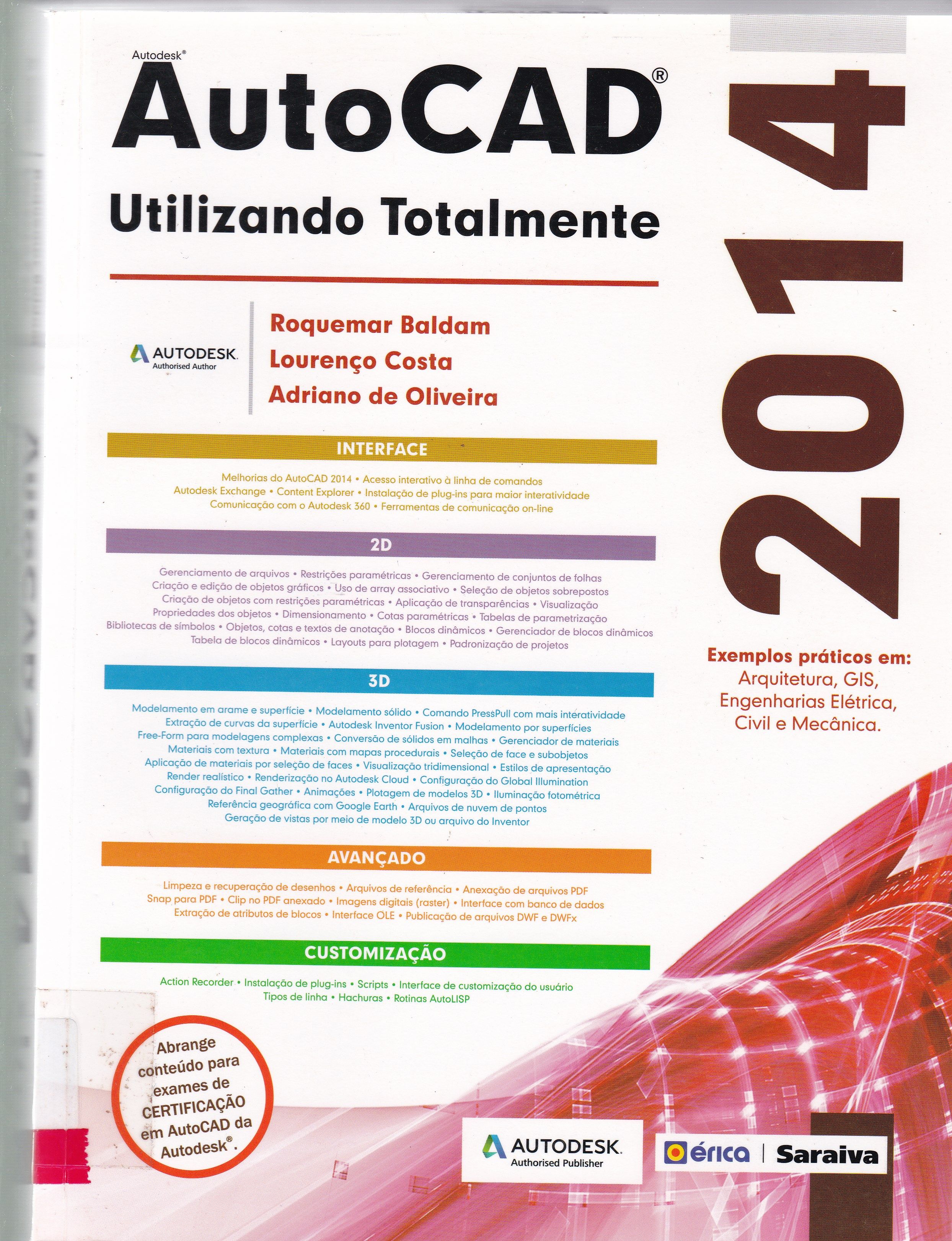 AUTOCAD 2014: UTILIZANDO TOTALMENTE