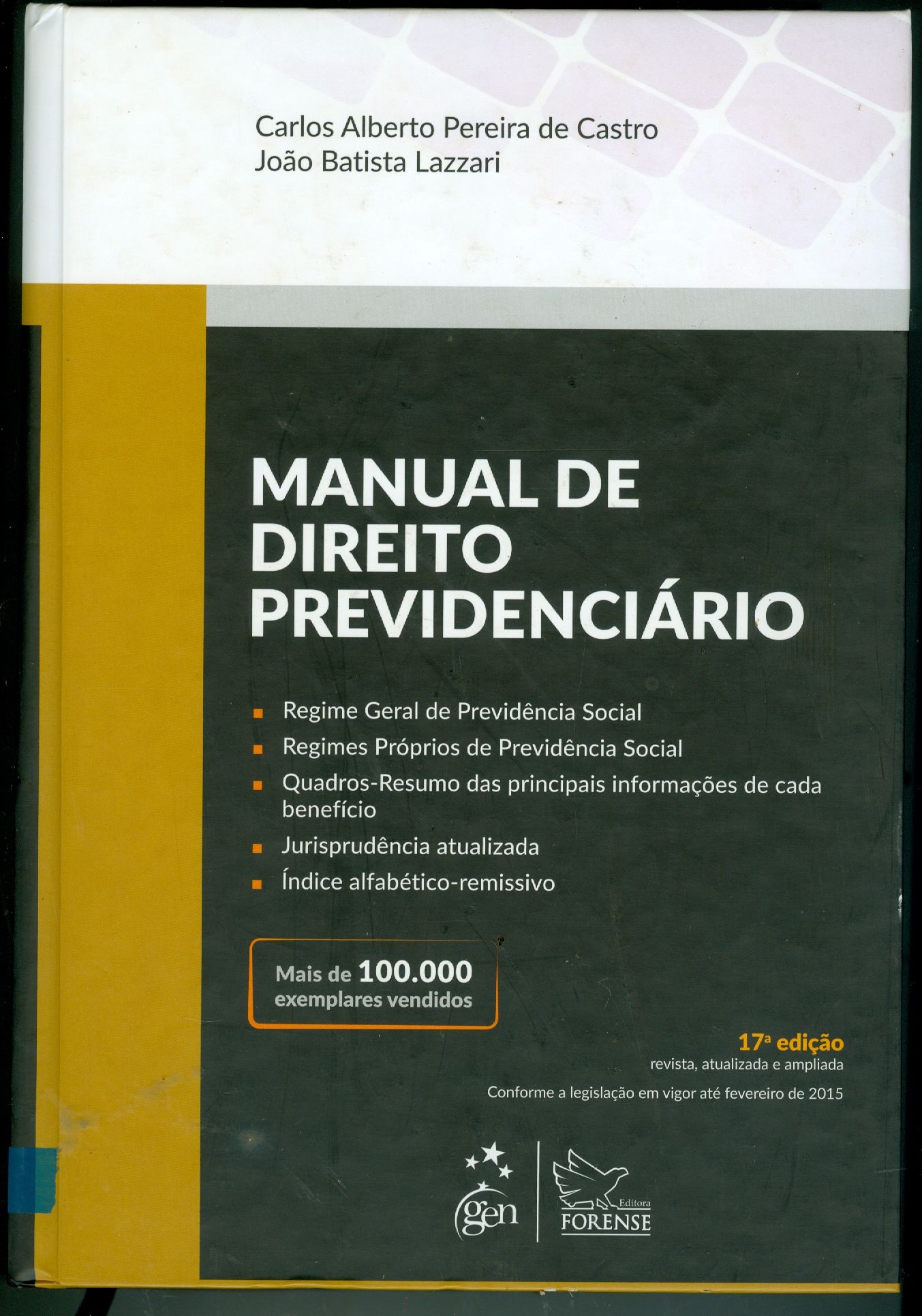 MANUAL DE DIREITO PREVIDENCIÁRIO