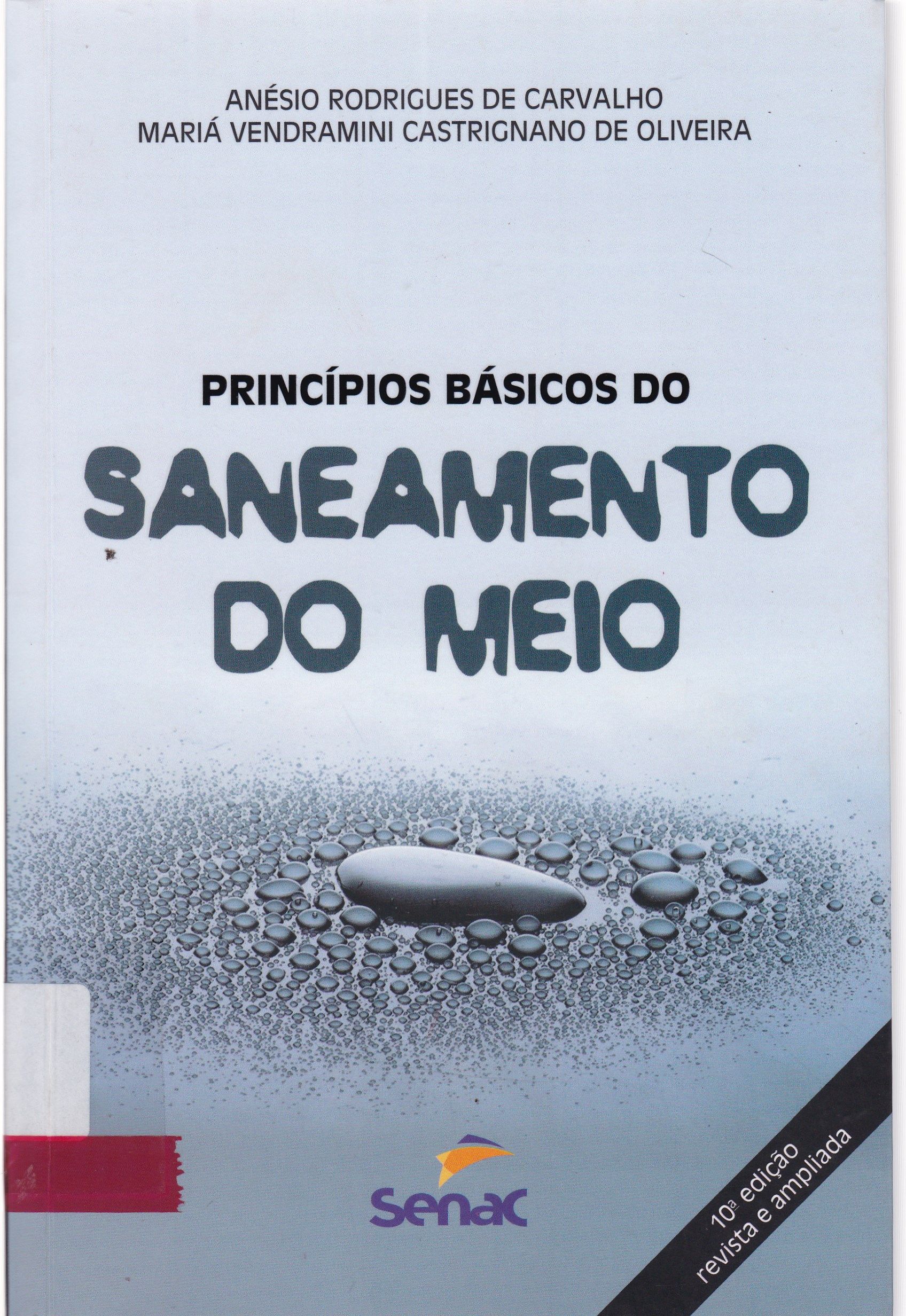PRINCÍPIOS BÁSICOS DO SANEAMENTO DO MEIO