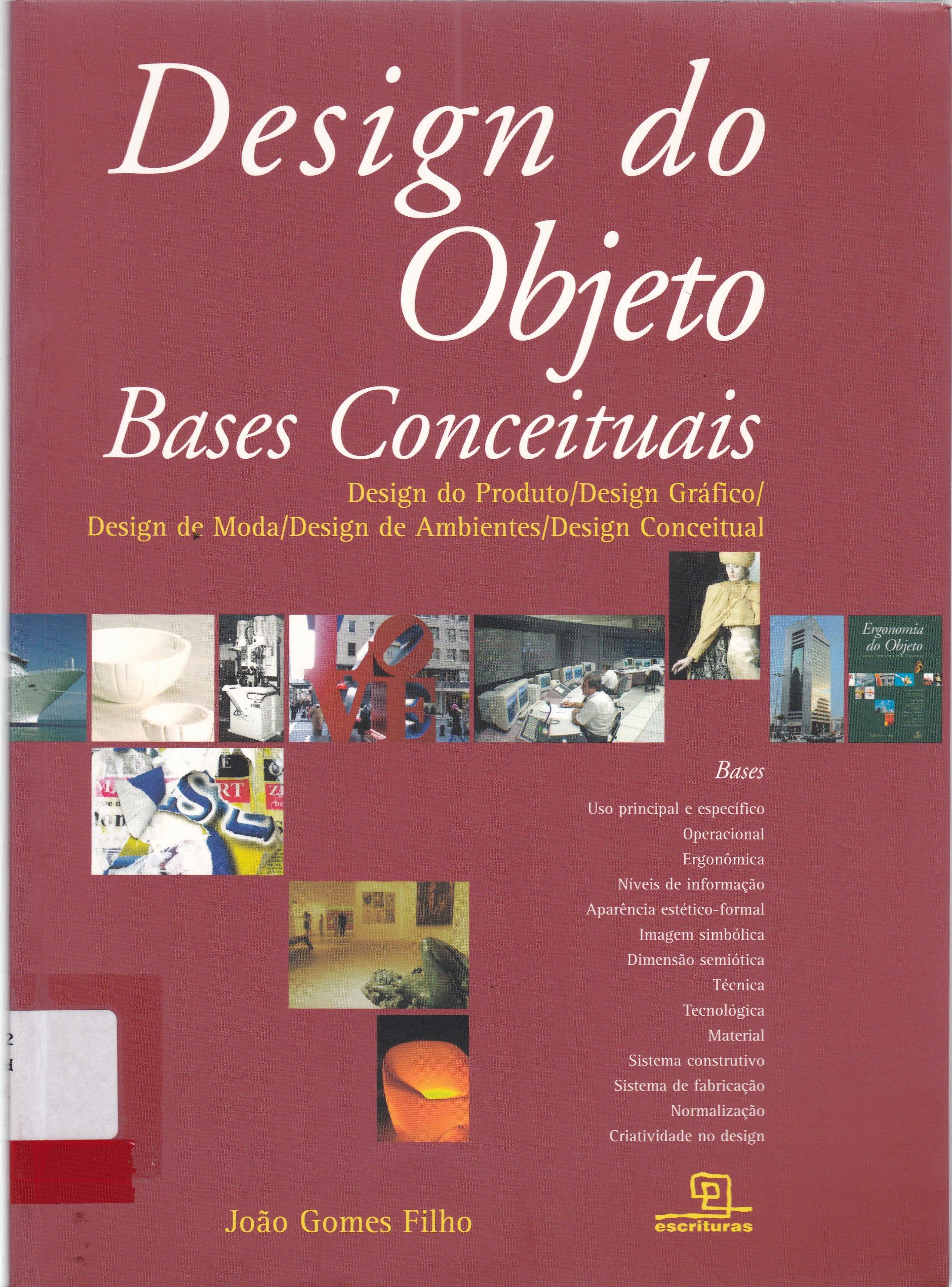 DESIGN DO OBJETO: BASES CONCEITUAIS