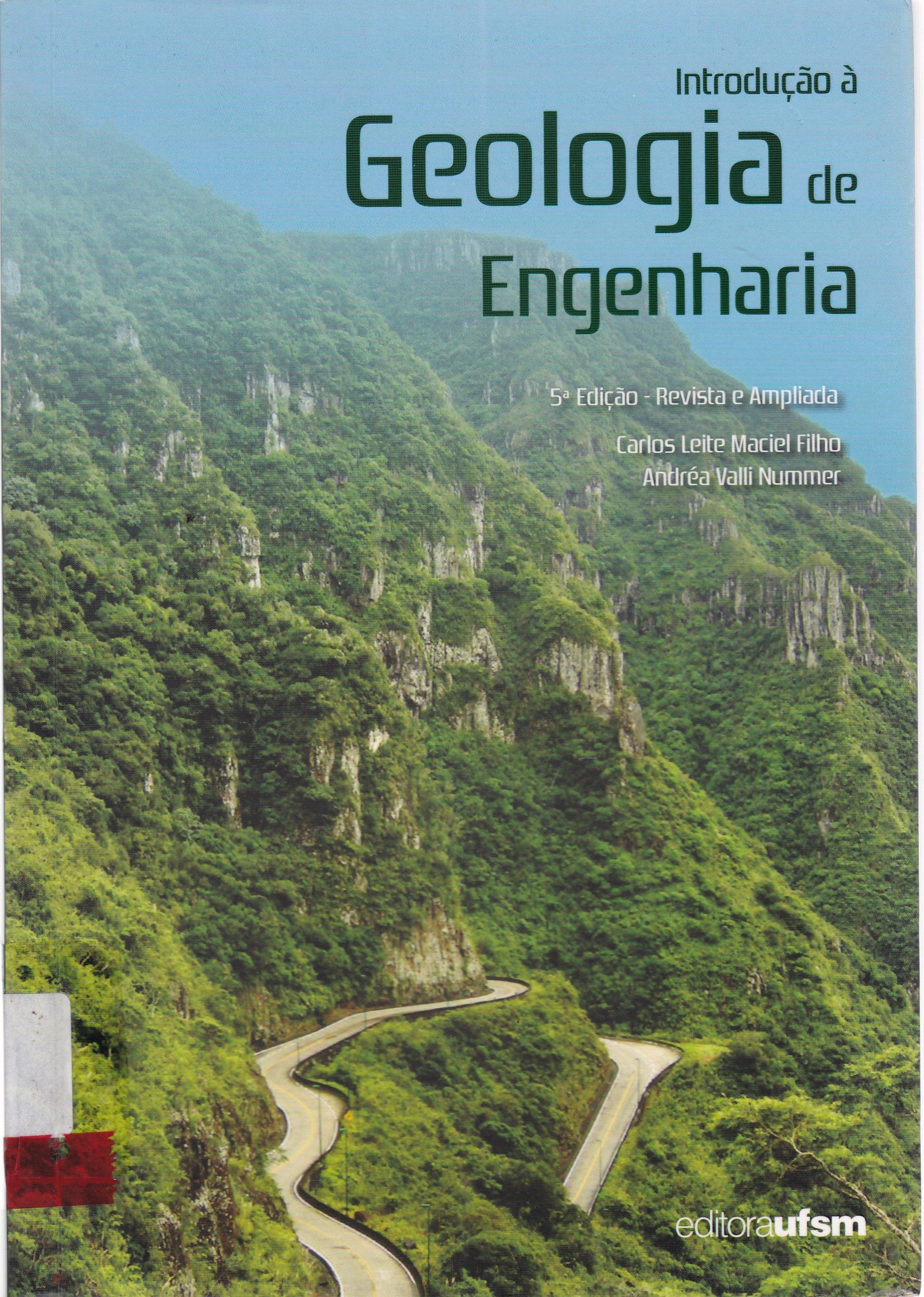INTRODUÇÃO À GEOLOGIA DE ENGENHARIA