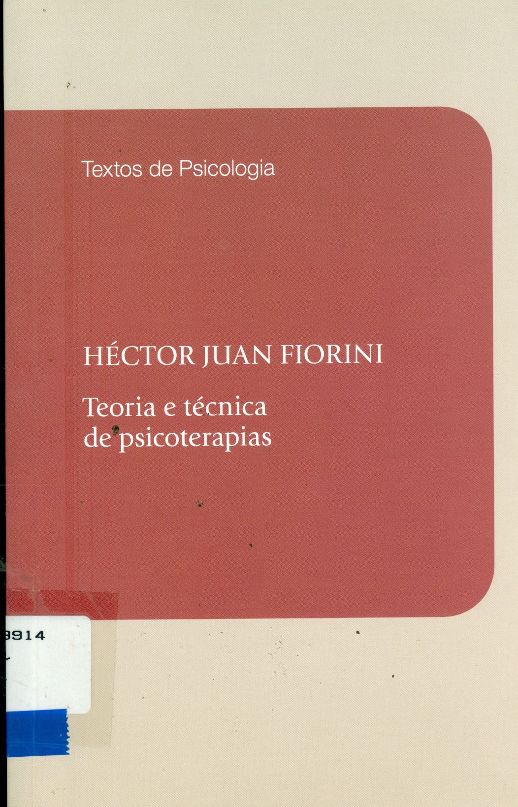 TEORIA E TÉCNICA DE PSICOTERAPIAS