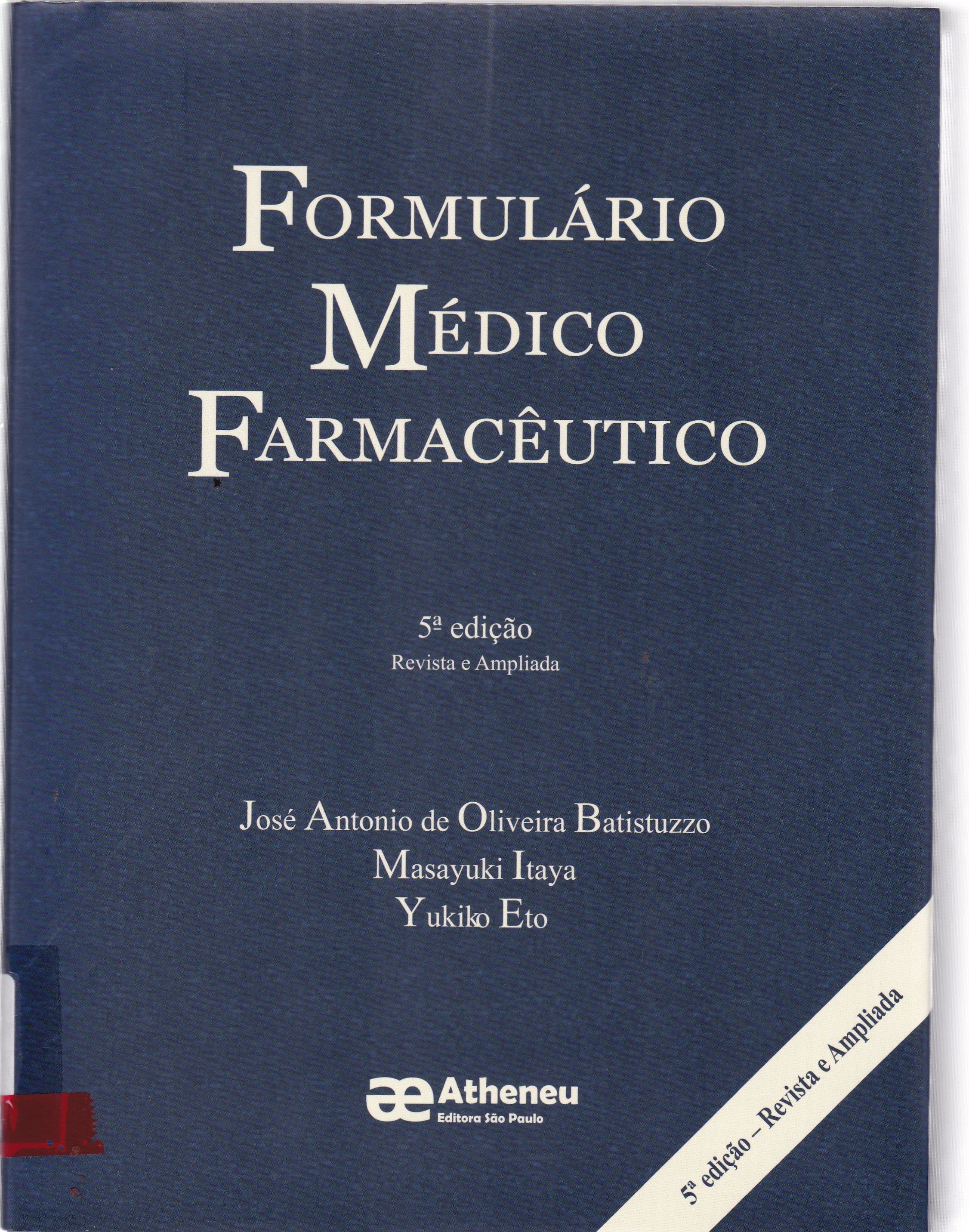 FORMULÁRIO MÉDICO FARMACÊUTICO