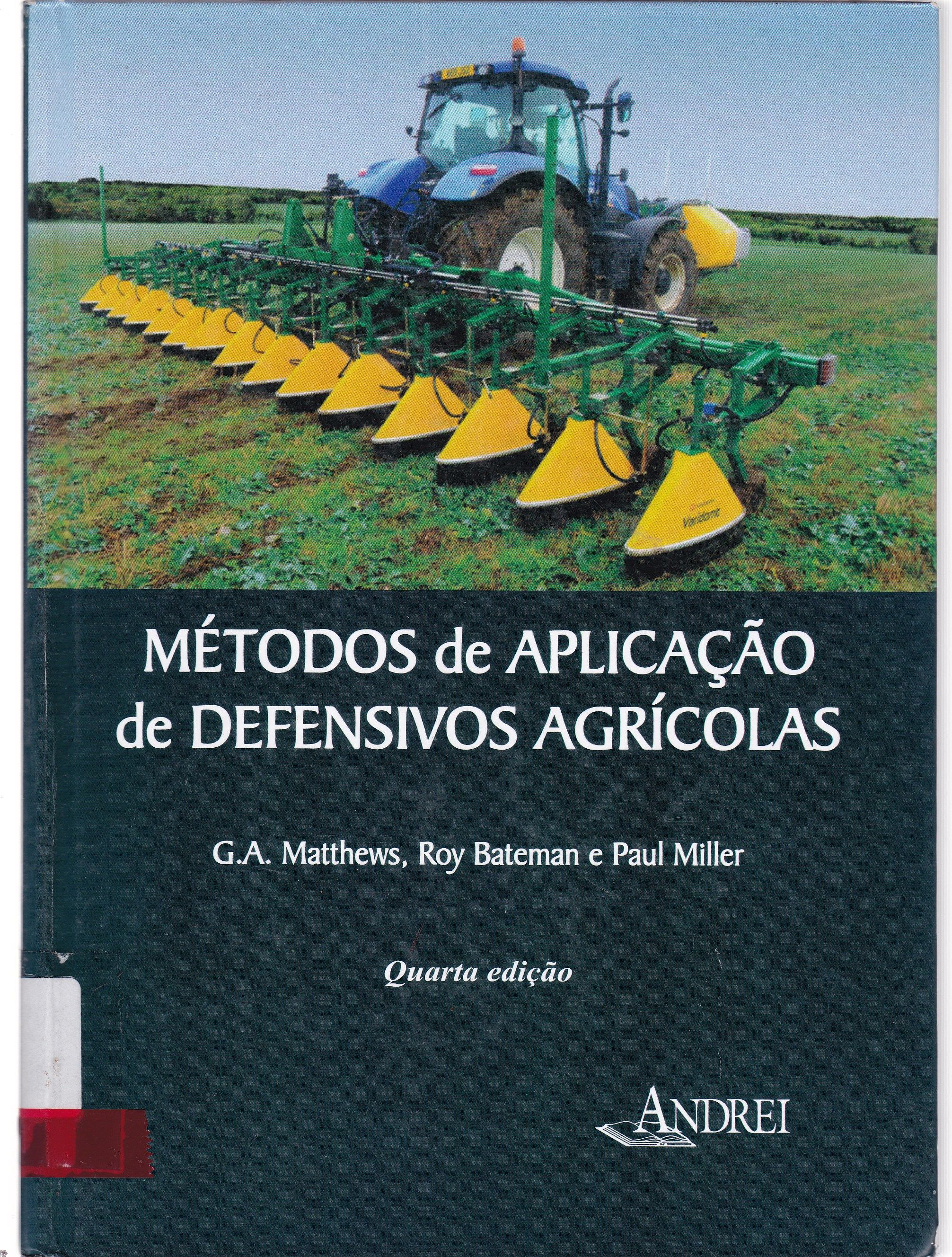 MÉTODOS DE APLICAÇÃO DE DEFENSIVOS AGRÍCOLAS