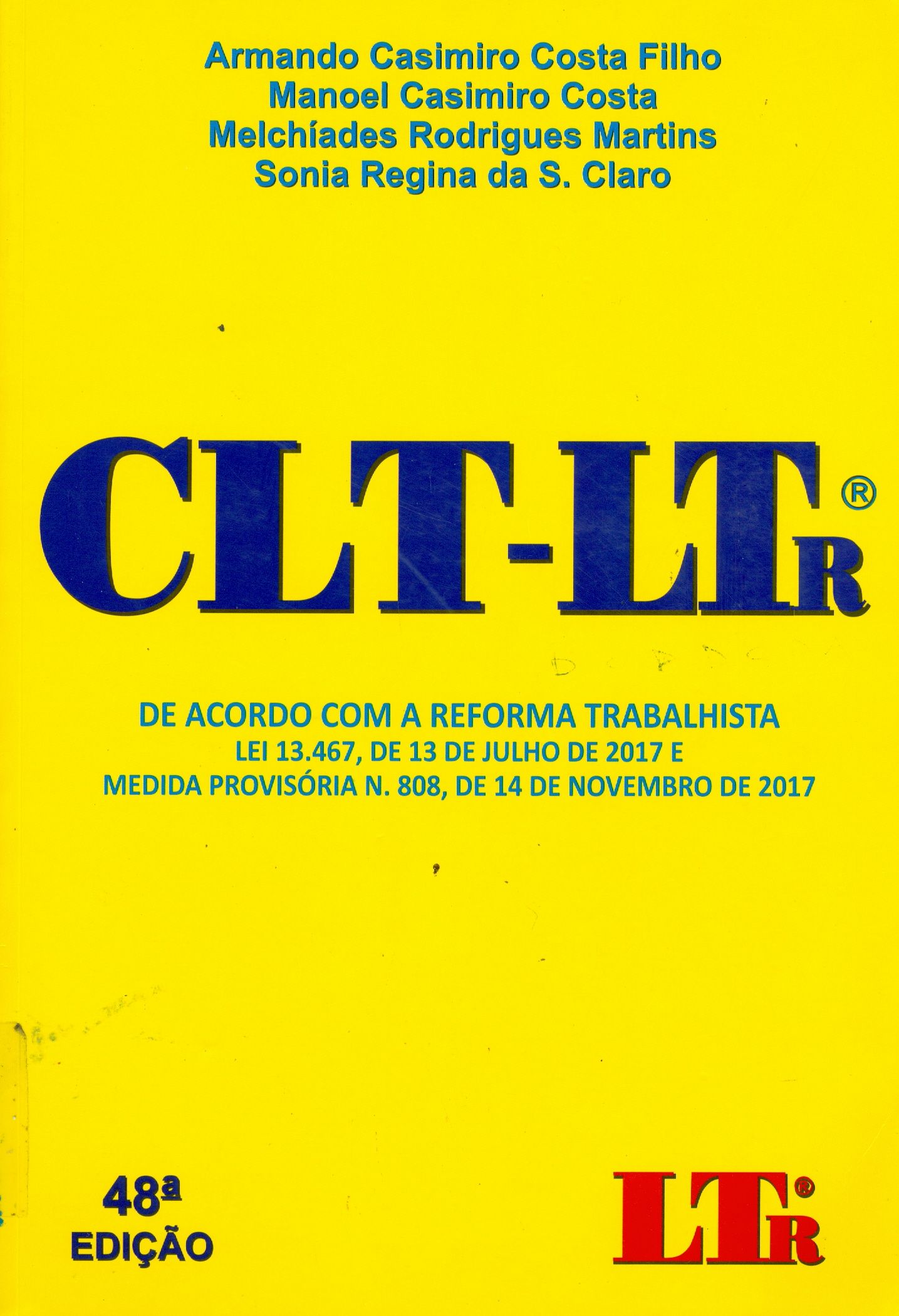 CONSOLIDAÇÃO DAS LEIS DO TRABALHO