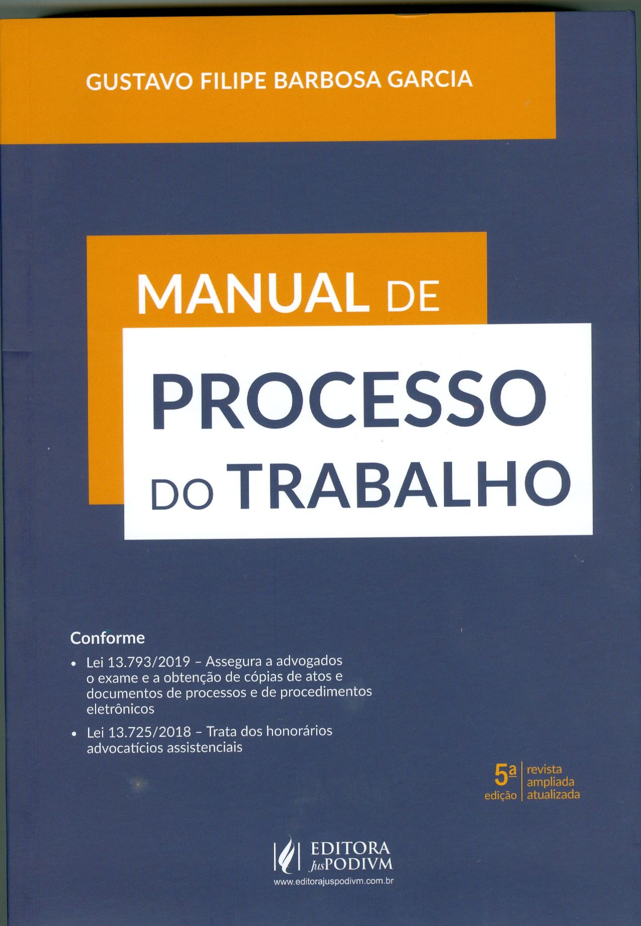MANUAL DE PROCESSO DO TRABALHO