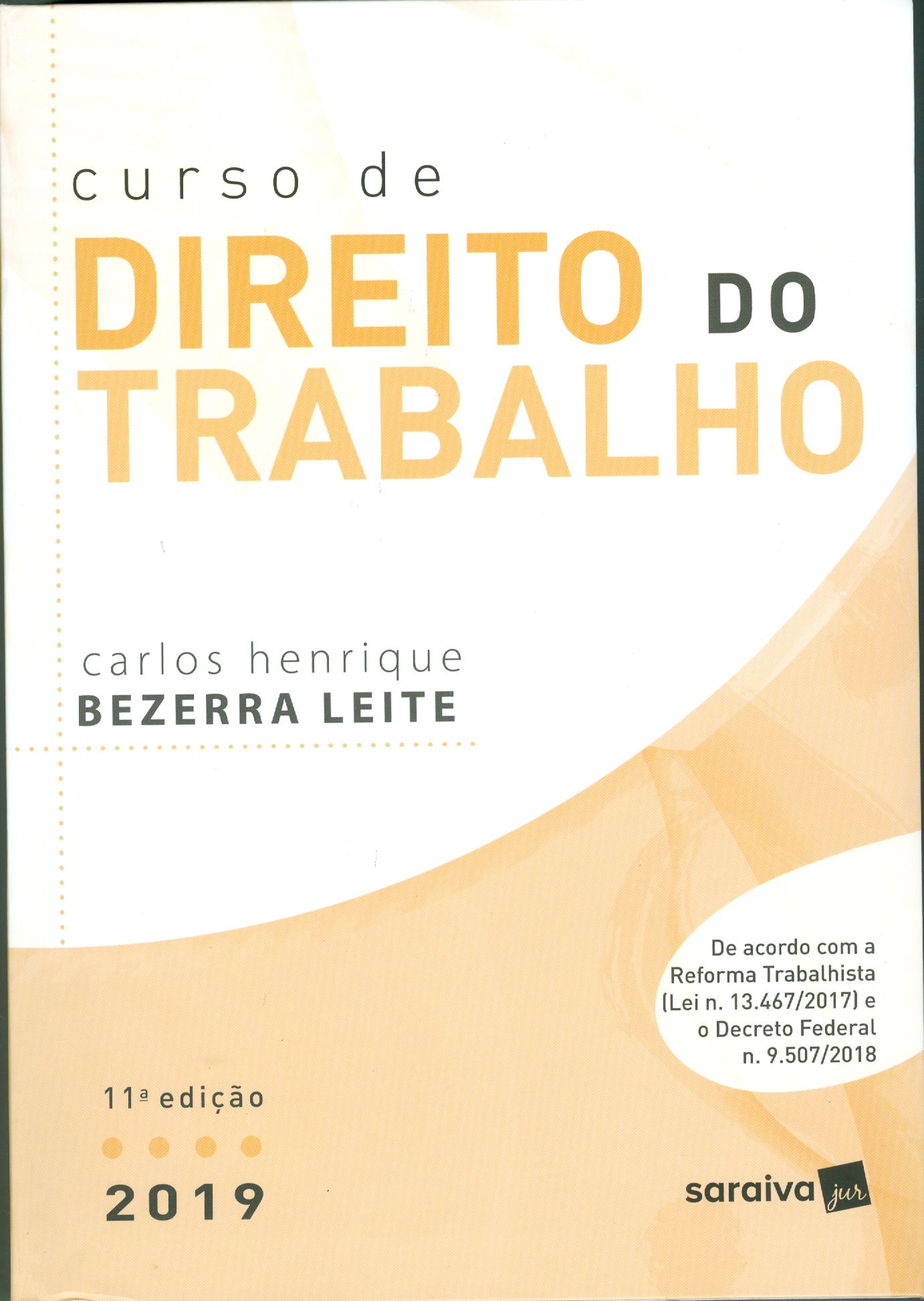 CURSO DE DIREITO DO TRABALHO