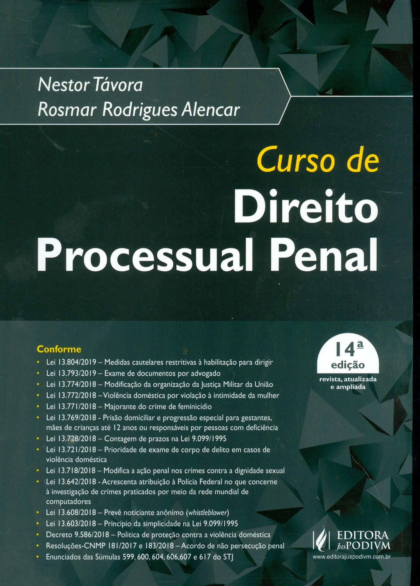 CURSO DE DIREITO PROCESSUAL PENAL