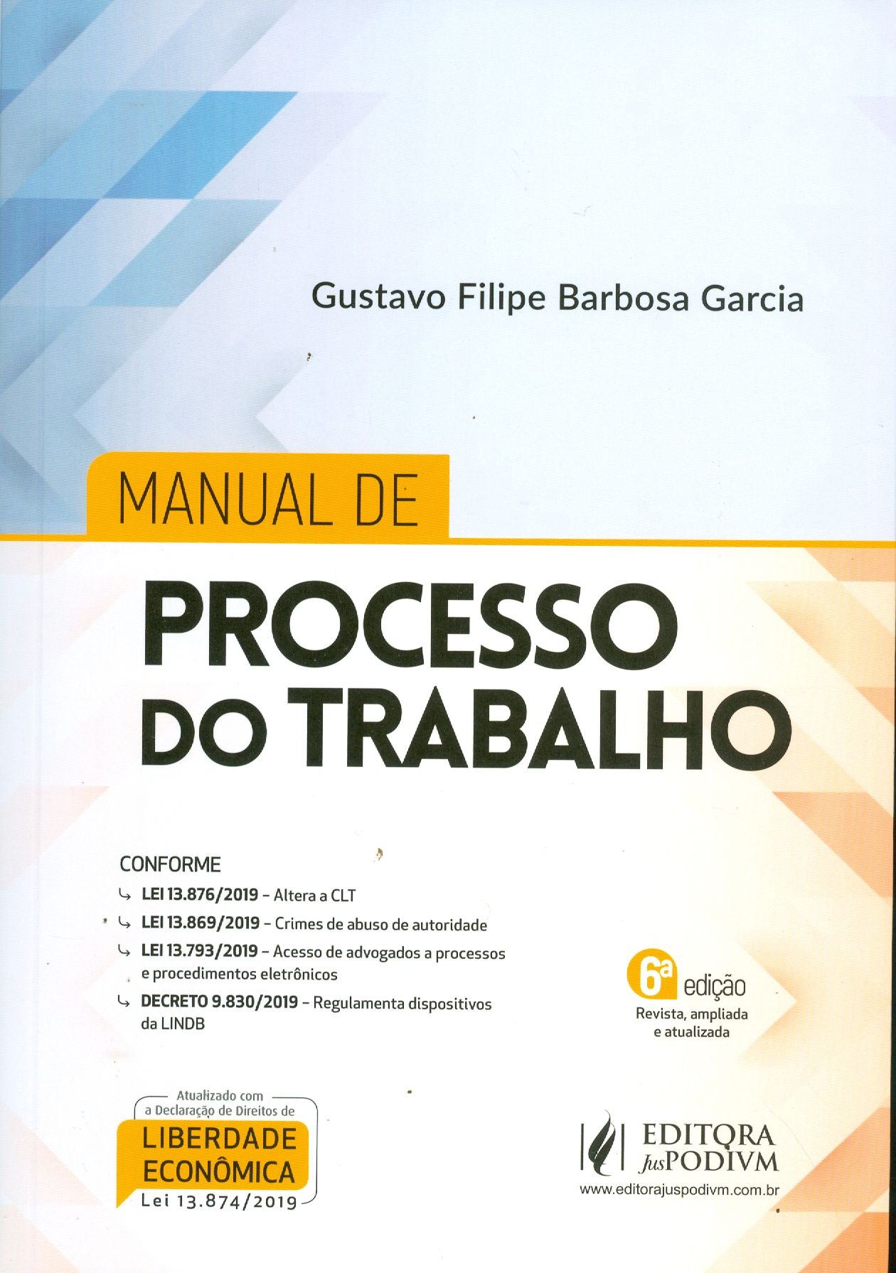 MANUAL DE PROCESSO DO TRABALHO