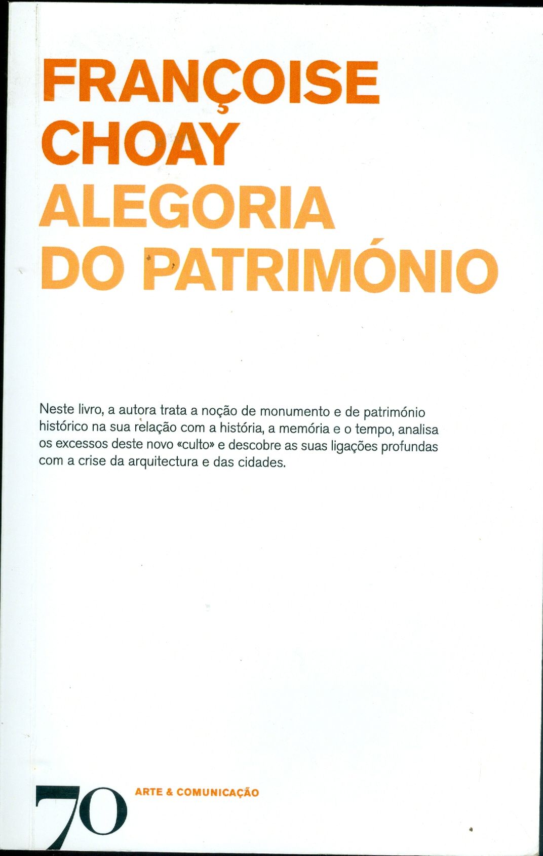 ALEGORIA DO PATRIMÔNIO