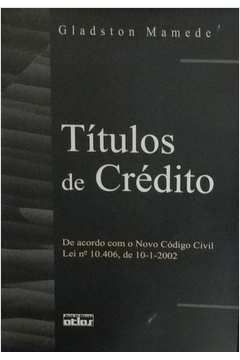 TÍTULOS DE CRÉDITO