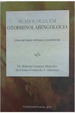 SEMIOLOGIA EM OTORRINOLARINGOLOGIA