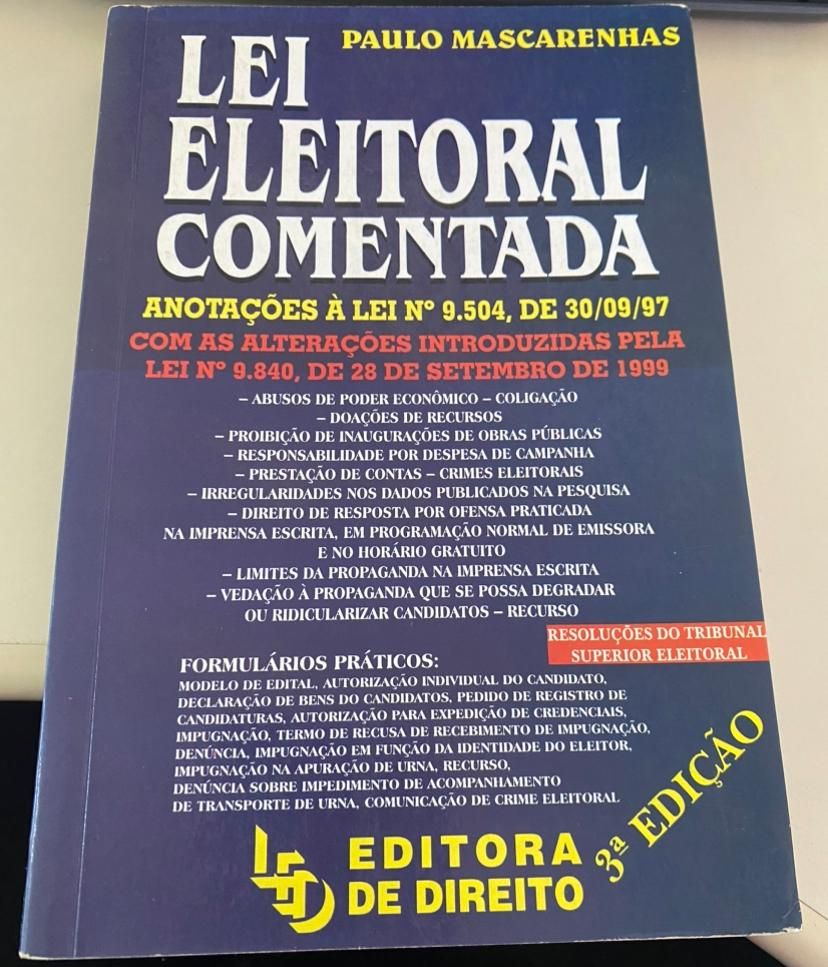 LEI ELEITORAL COMENTADA