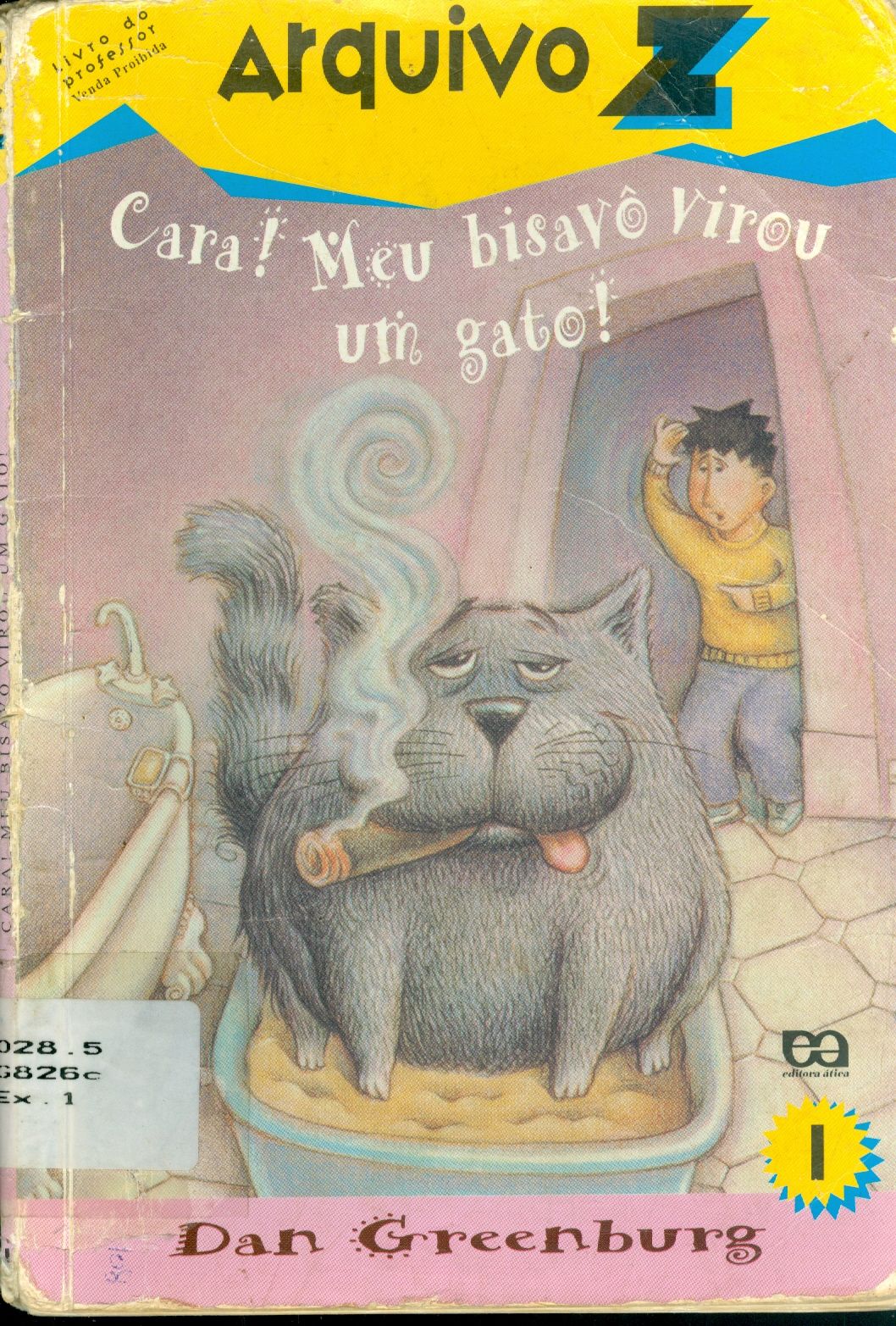 CARA! MEU BISAVÔ VIROU UM GATO!