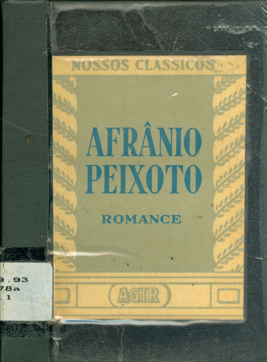 AFRANIO PEIXOTO: ROMANCE