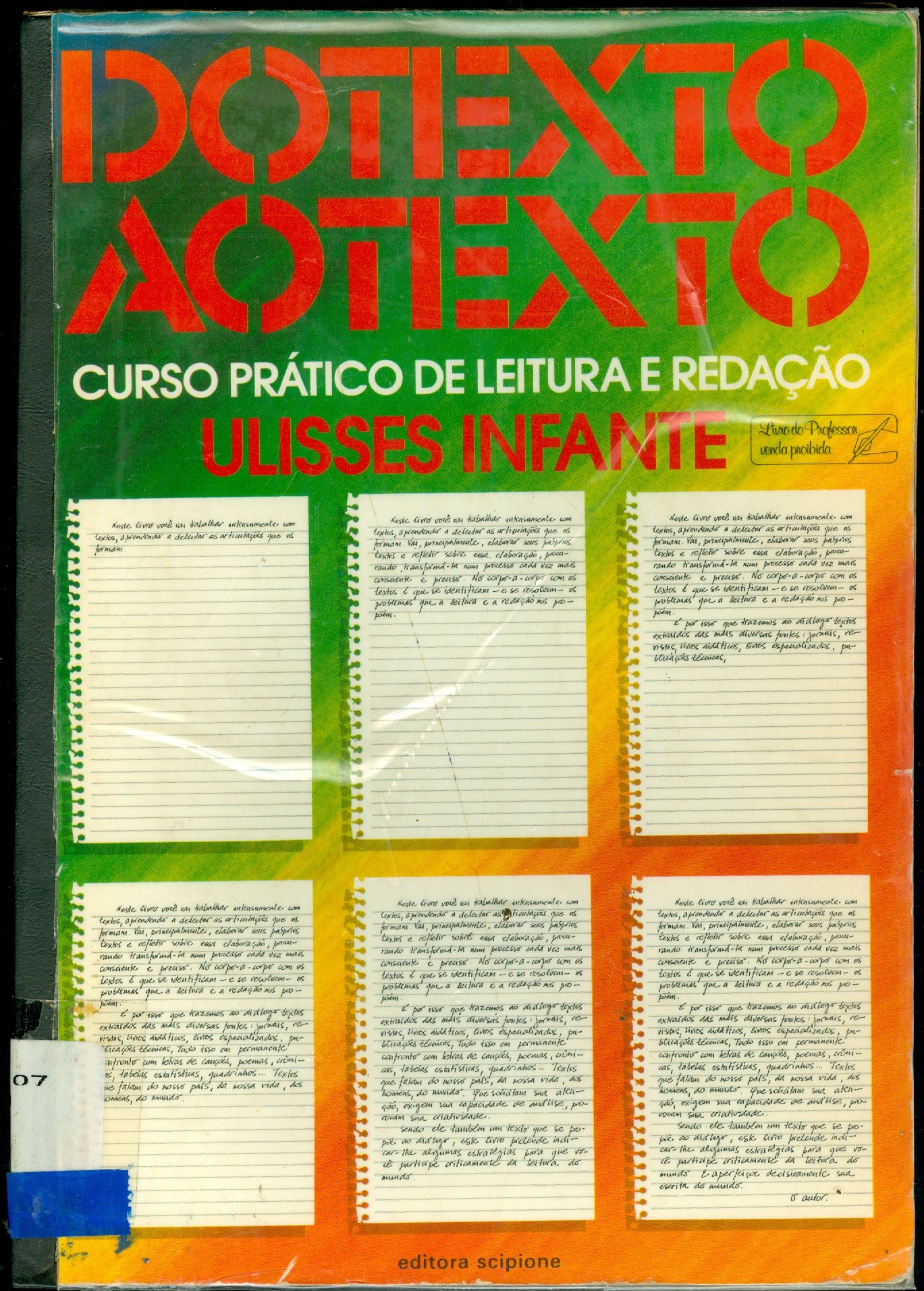DO TEXTO AO TEXTO: CURSO PRÁTICO DE LEITURA E REDAÇÃO