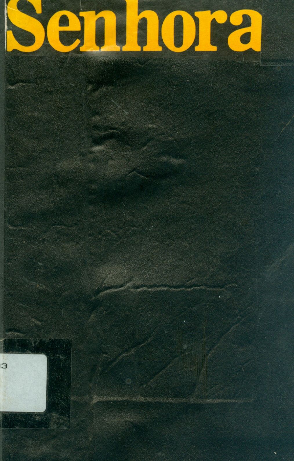 SENHORA (COLEÇÃO TRAVESSIAS)