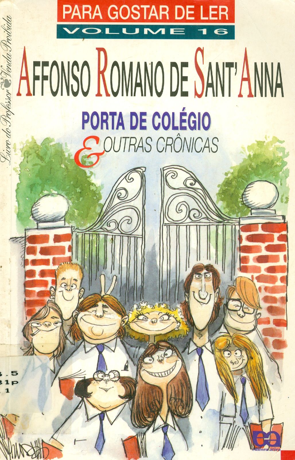 PORTA DE COLÉGIO E OUTRAS CRÔNICAS