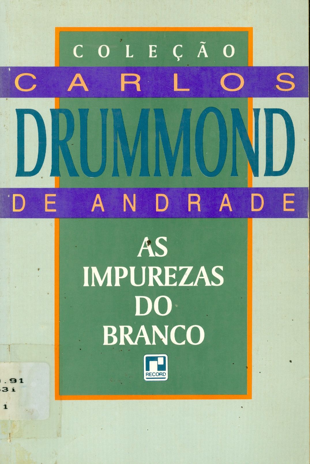 AS IMPUREZAS DO BRANCO 