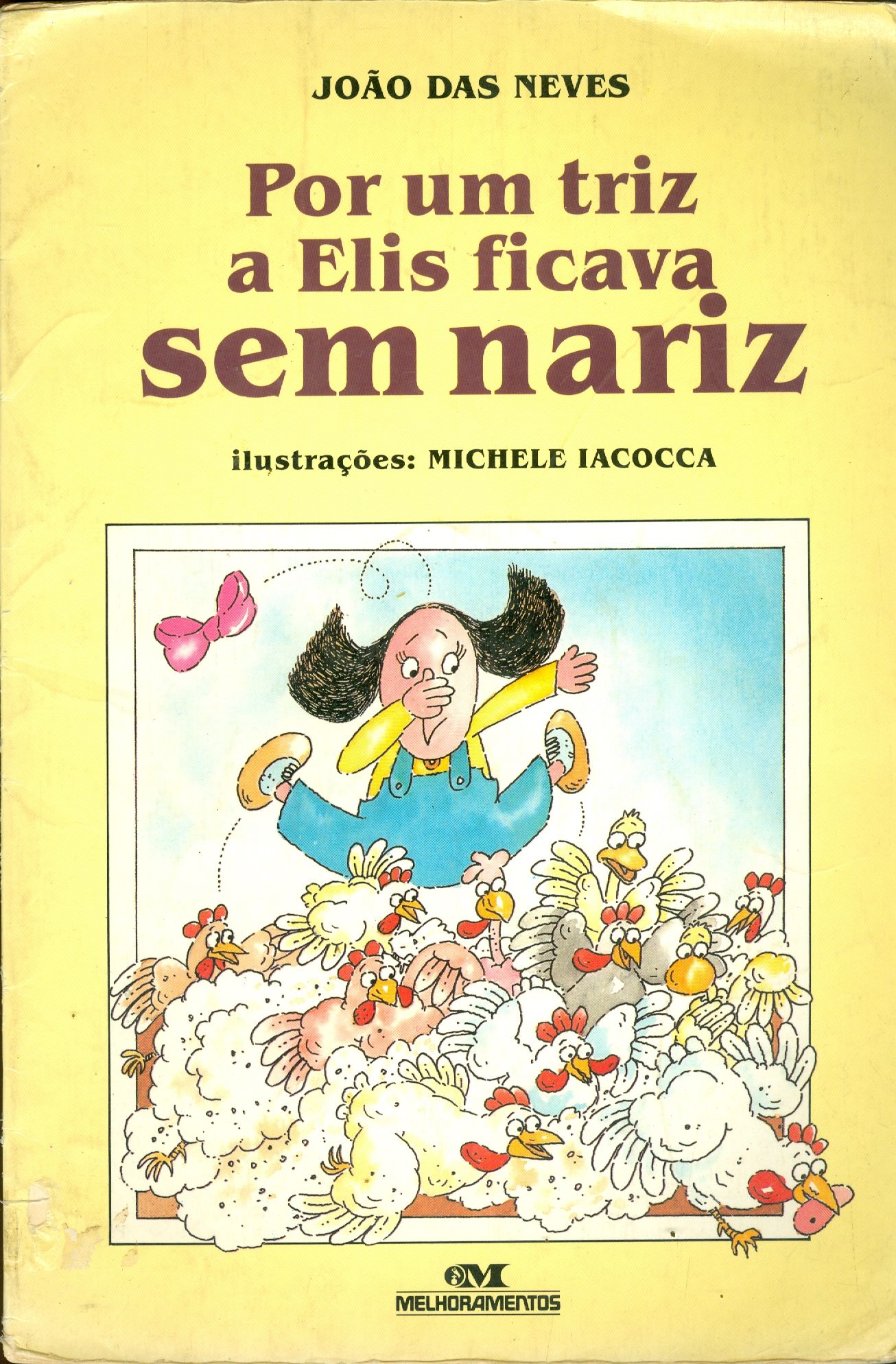 POR UM TRIZ A ELIS FICAVA SEM NARIZ 