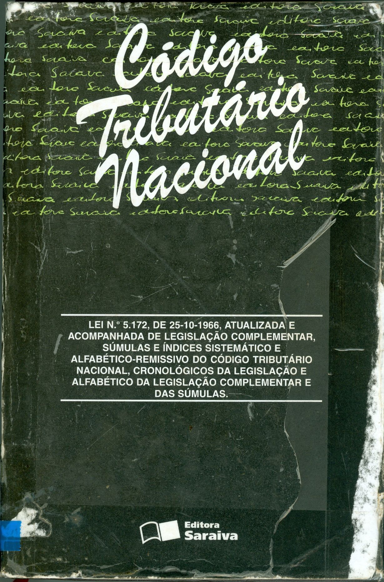 CÓDIGO TRIBUTÁRIO NACIONAL 