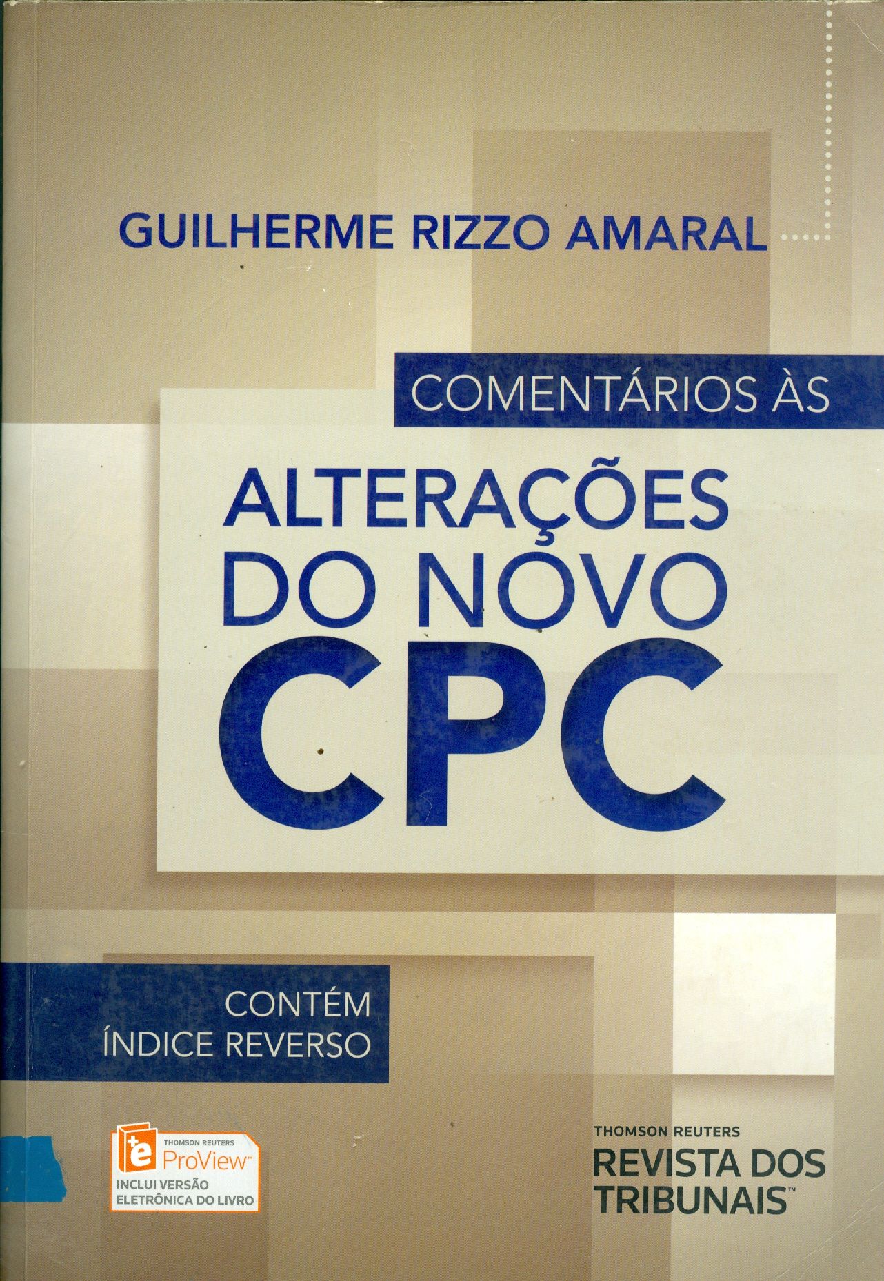 COMENTÁRIOS ÀS ALTERAÇÕES DO NOVO CPC