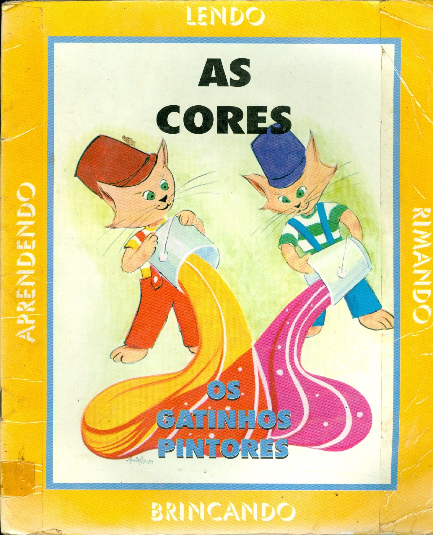 OS GATINHOS PINTORES: AS CORES