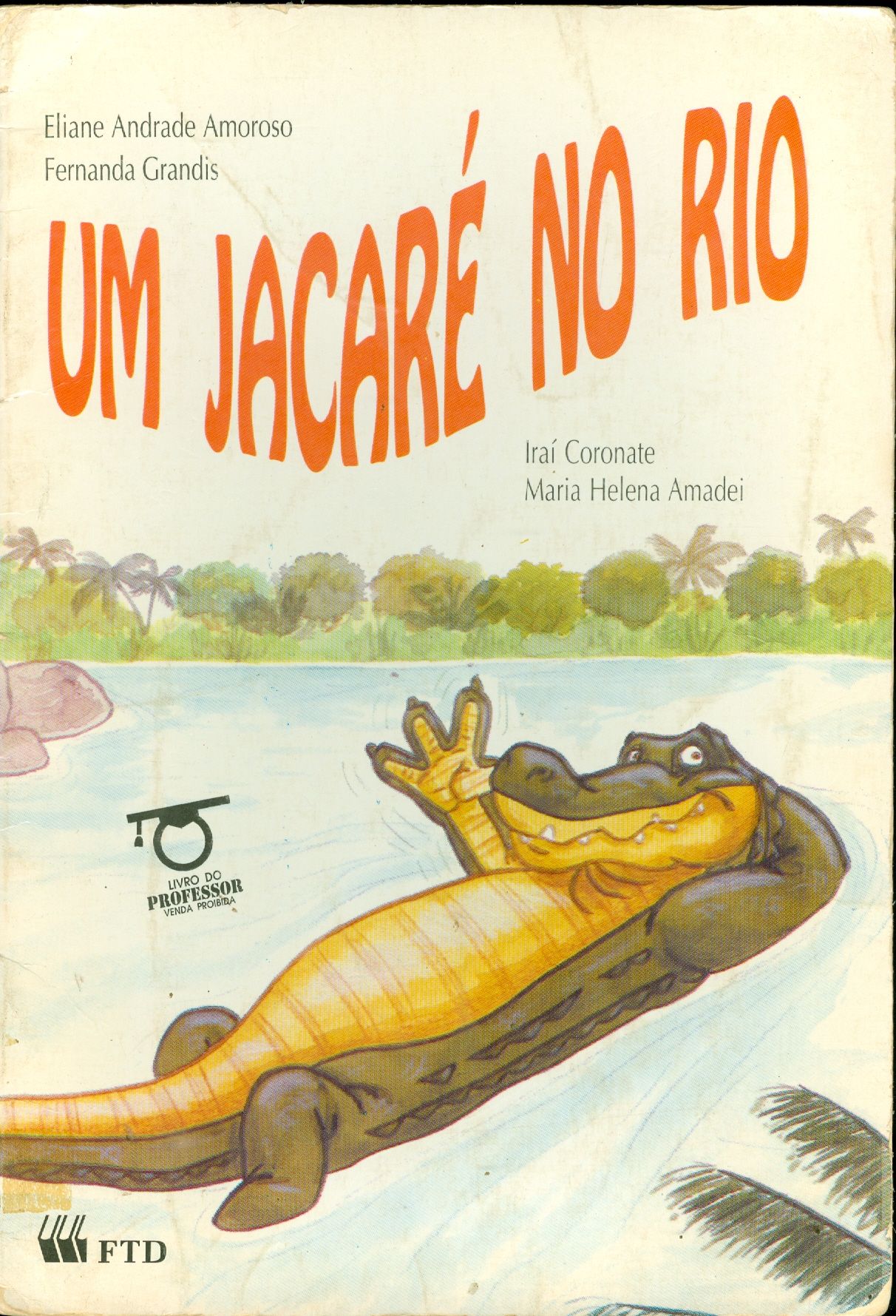 UM JACARÉ NO RIO