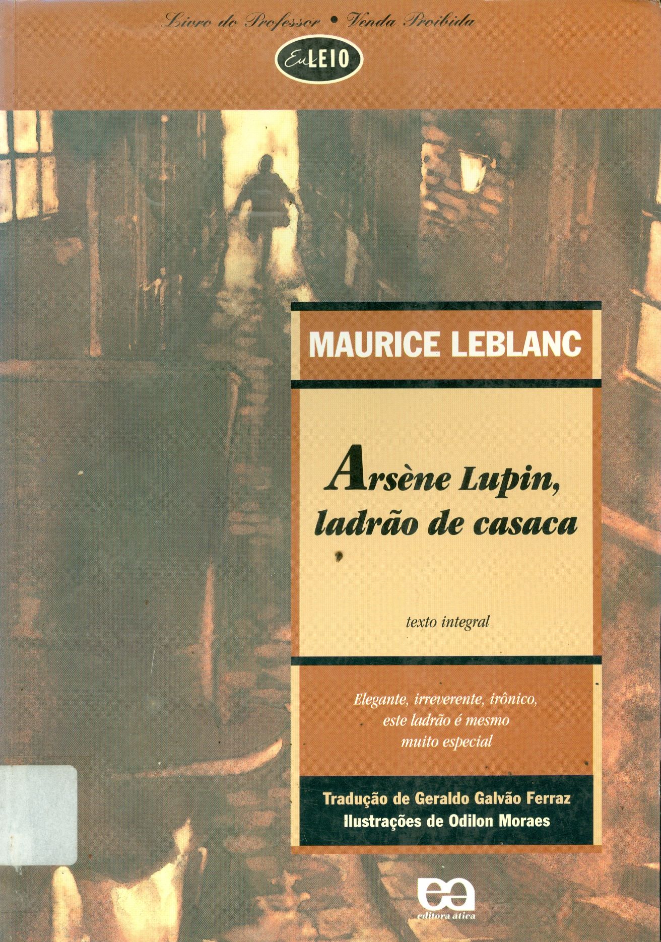 ARSENE LUPIN, LADRÃO DE CASACA
