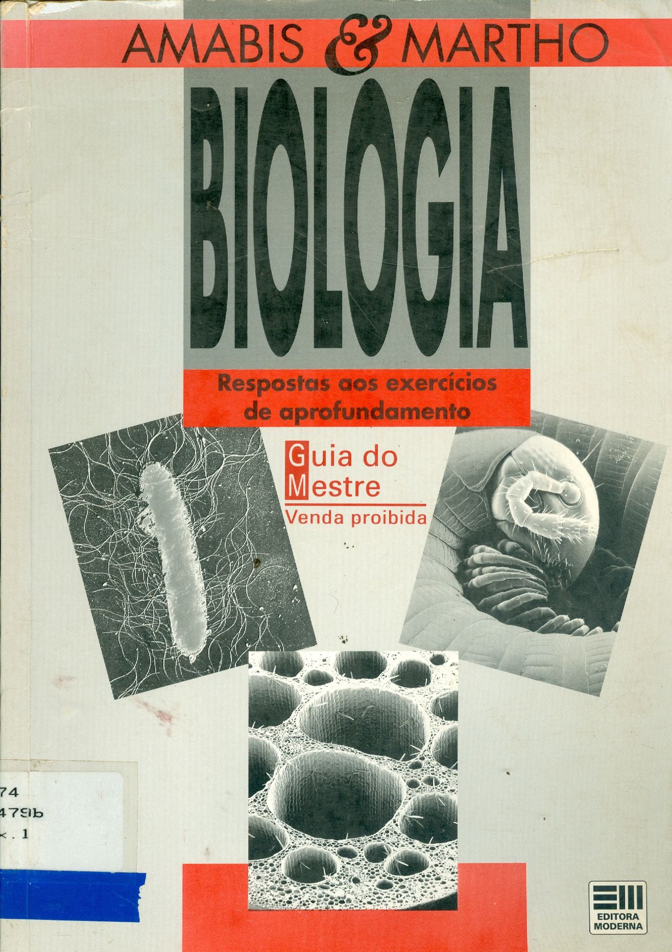 BIOLOGIA: RESPOSTAS AOS EXERCÍCIOS DE APROFUNDAMENTO 