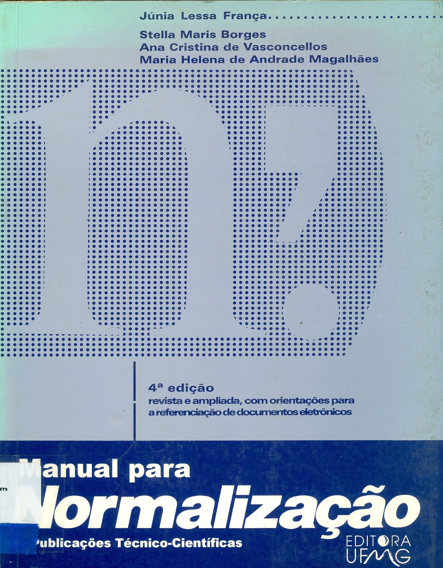 MANUAL PARA NORMALIZAÇÃO DE PUBLIÇÕES TECNICO-CIENTÍFICAS 